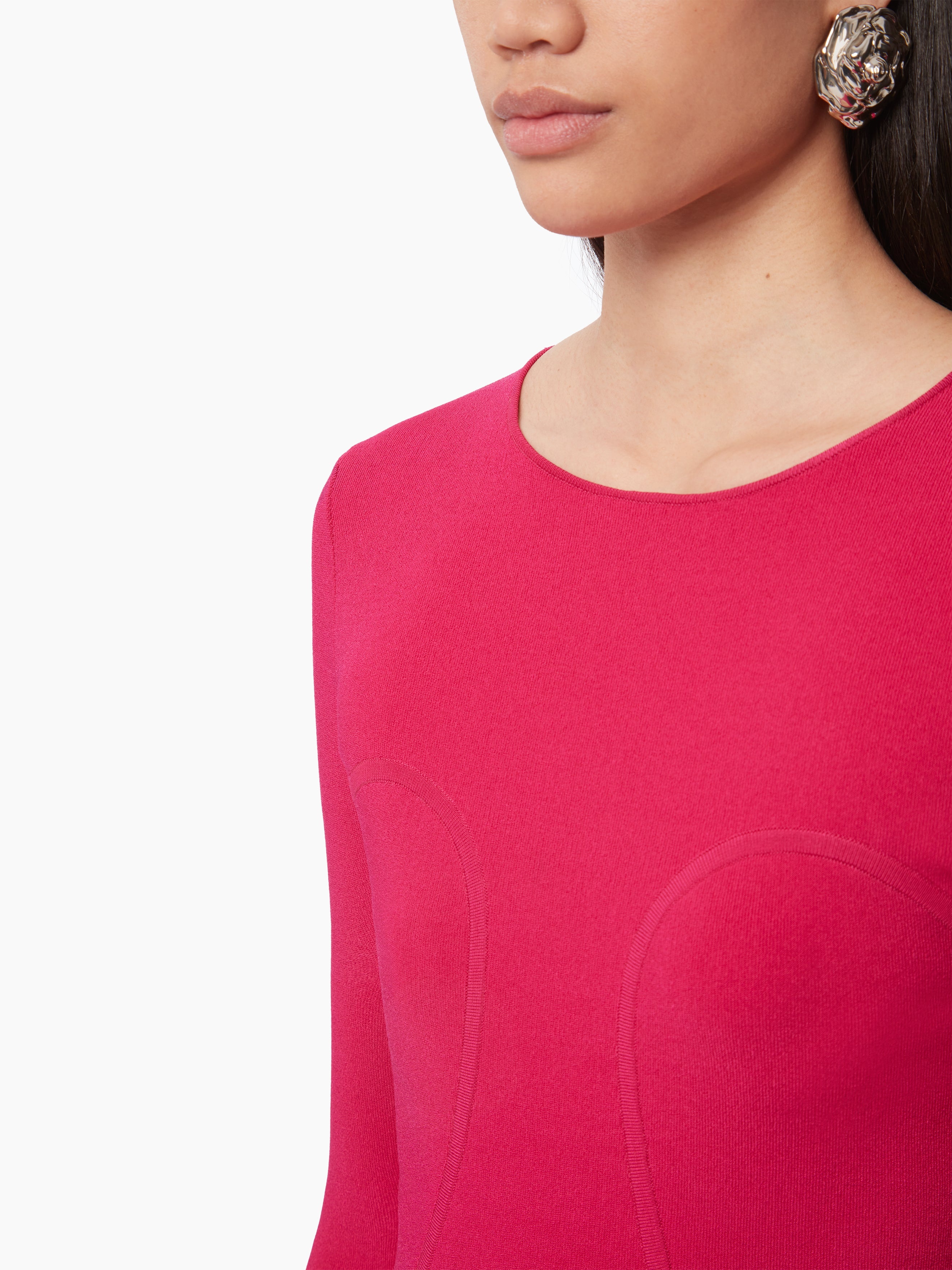 FITTED LONG SLEEVE TOP - 3