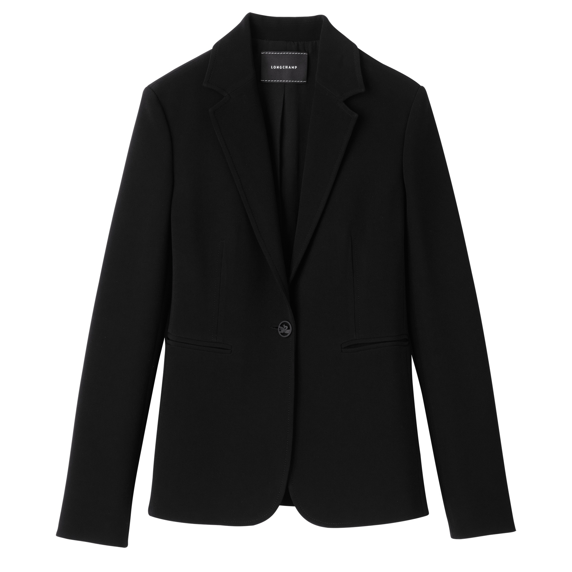 Jacket Black - Crepe - 1