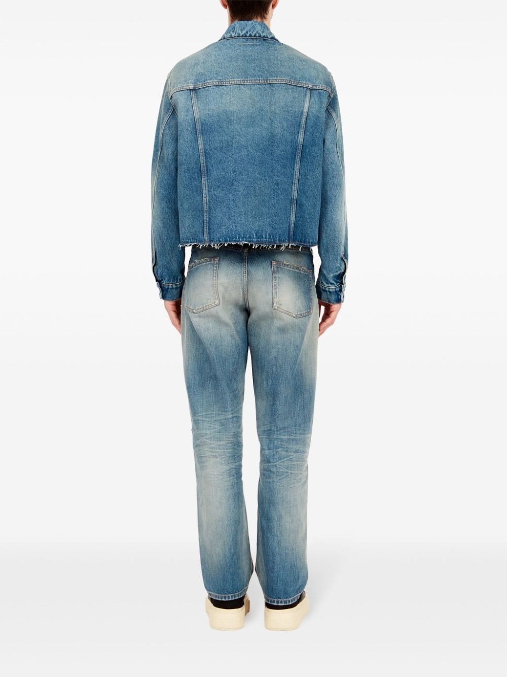 cotton denim jacket - 4