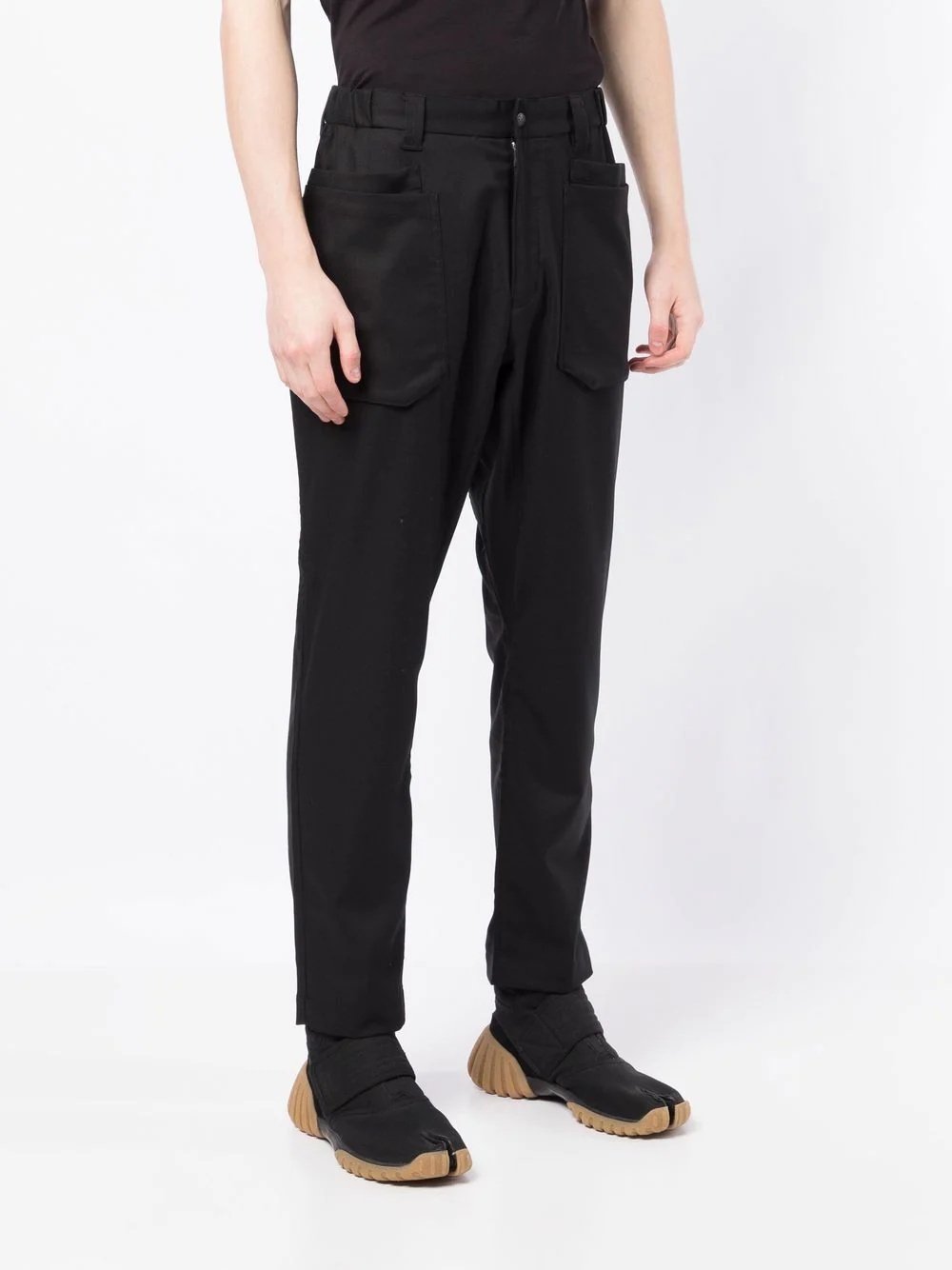 tapered multi-pocket trousers - 3