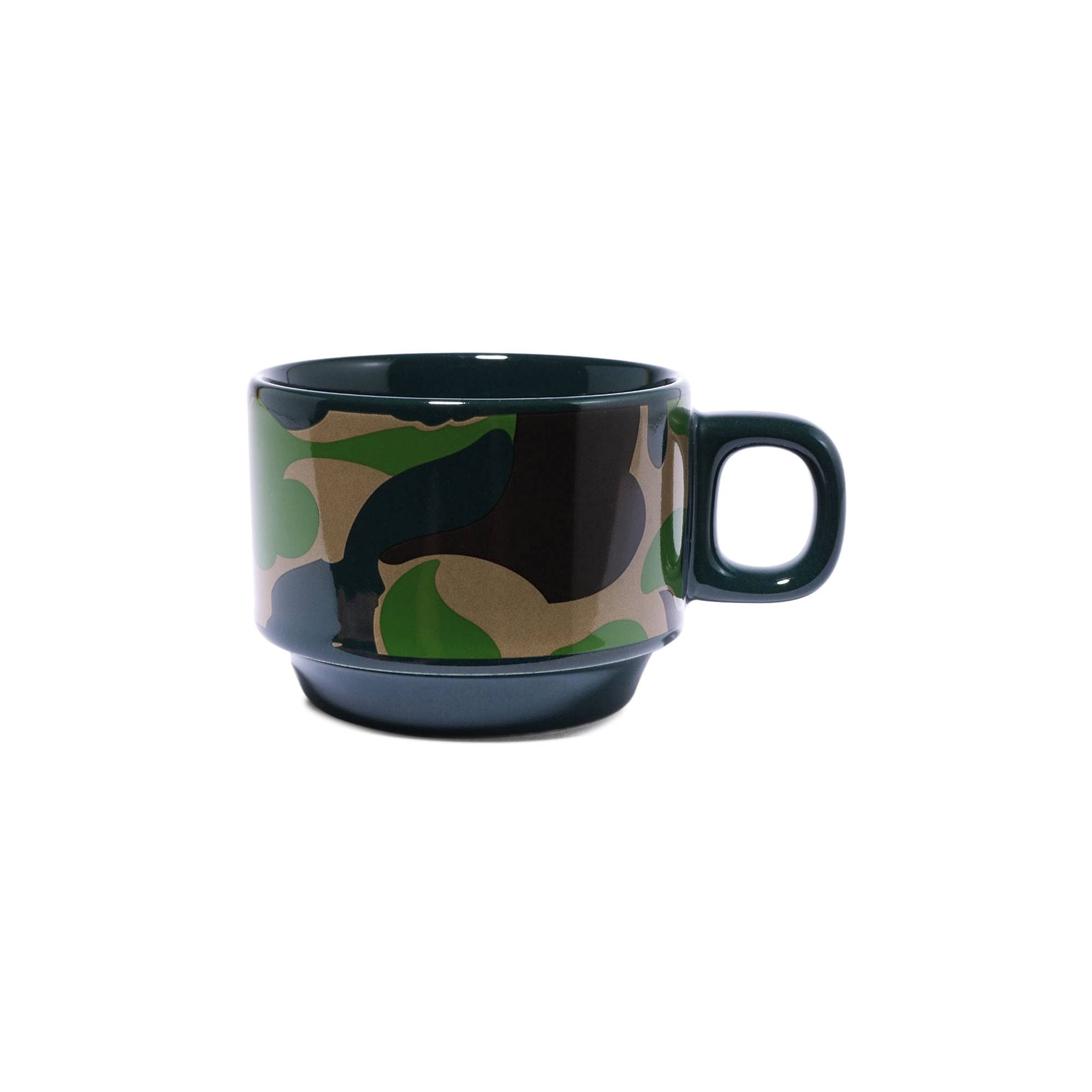 BAPE ABC Camo Stacking Mugs 'Green' - 2