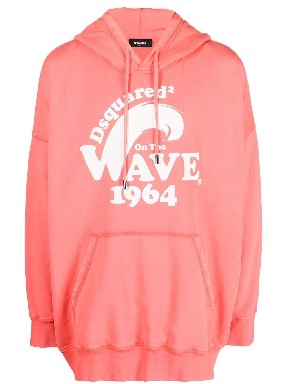 graphic-print long-sleeve hoodie - 1