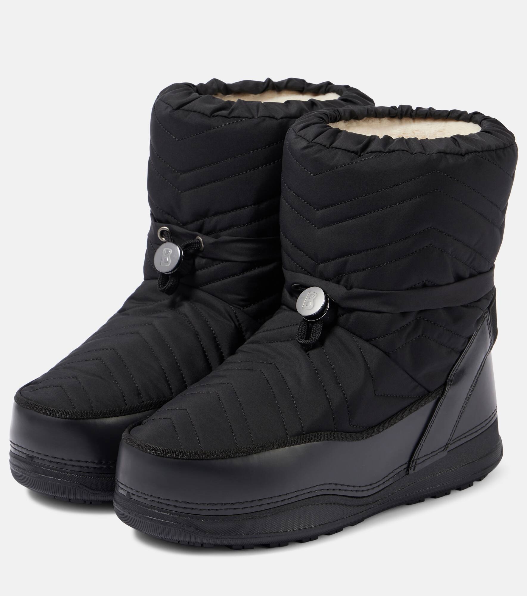 La Plagne faux leather snow boots - 4
