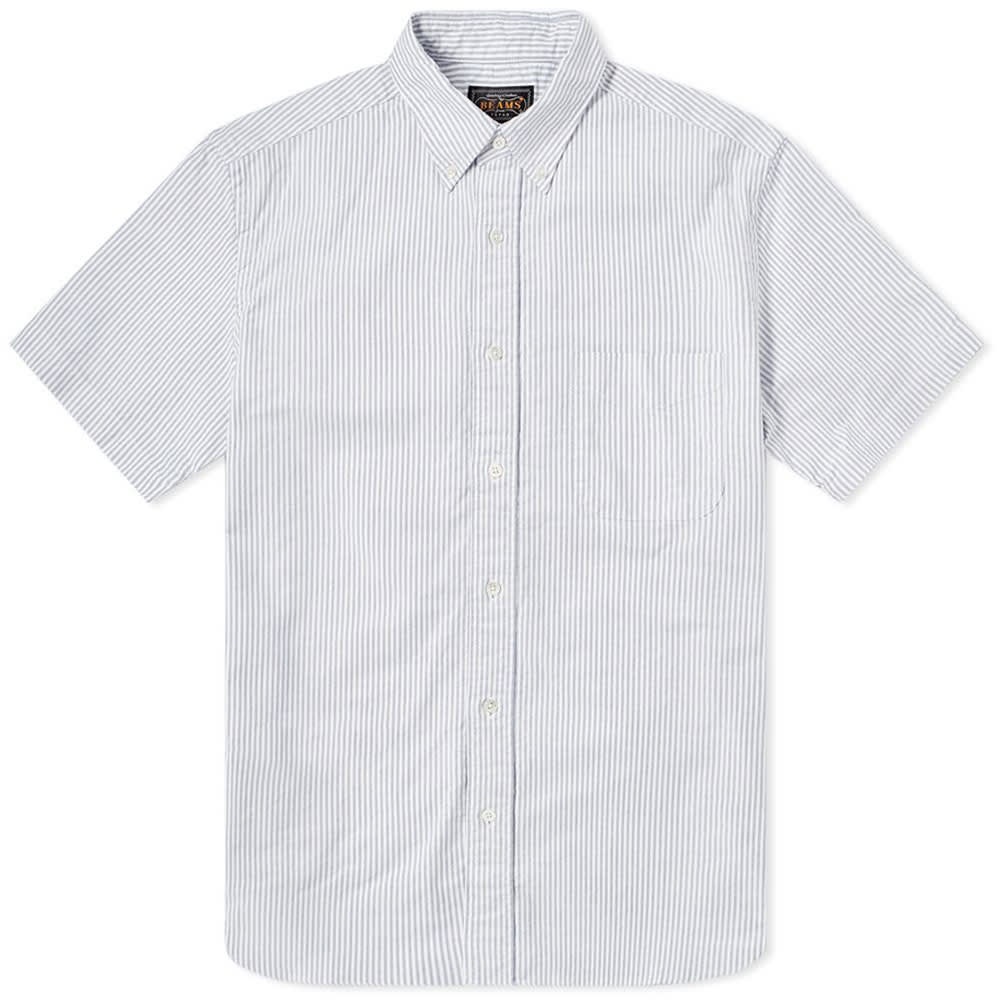 Beams Plus Short Sleeve Oxford Shirt - 1