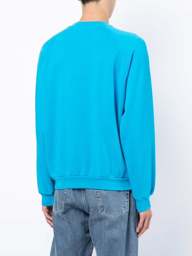 logo-print crew-neck sweatshirt 4