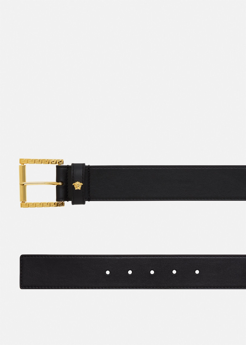 VERSACE Greca Leather Belt outlook