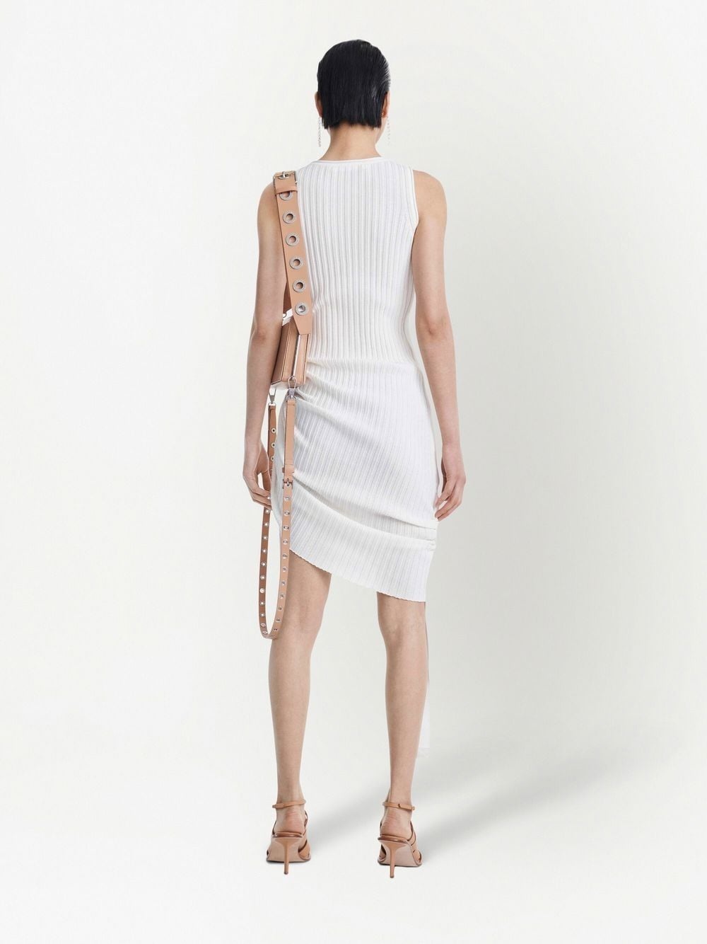 gathered utility dress - 3