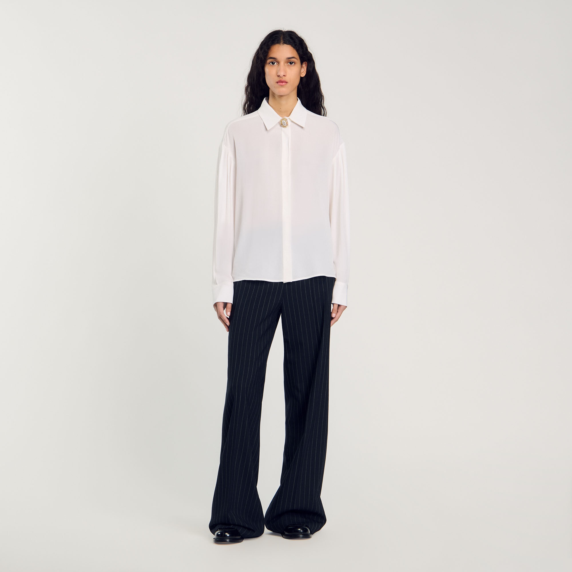 FLOATY SILK SHIRT - 3