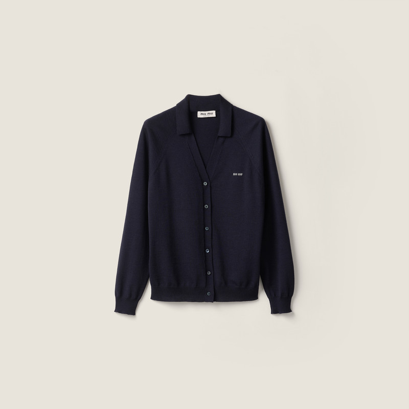 Wool cardigan 1