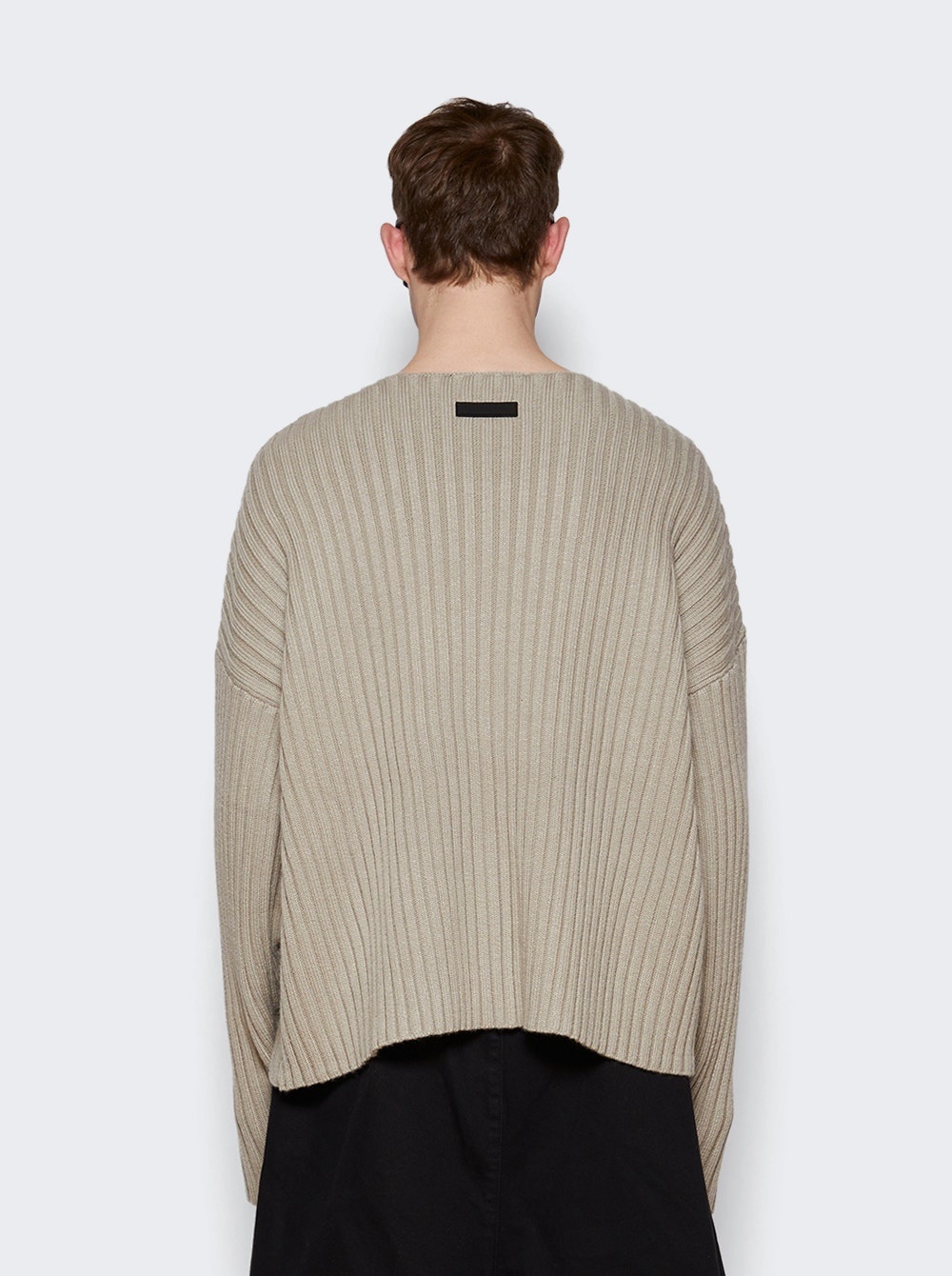 Raw Neck Sweater Seal - 5