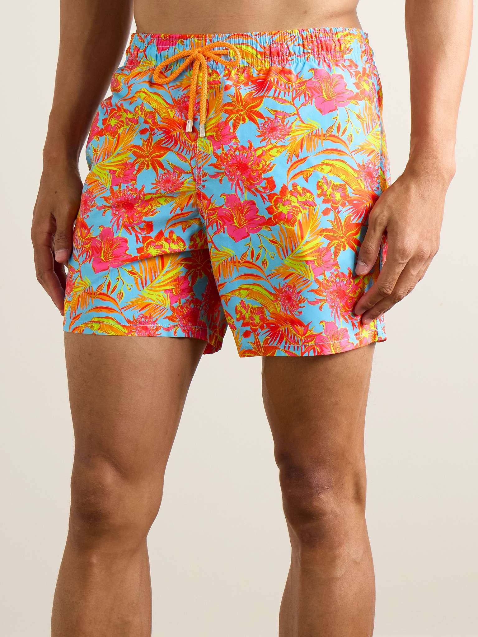 Moorea Straight-Leg Mid-Length Printed Recycled Swim Shorts - 2