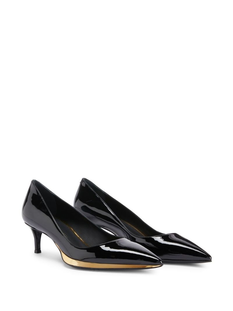 Virgyn 60mm patent leather pumps - 2