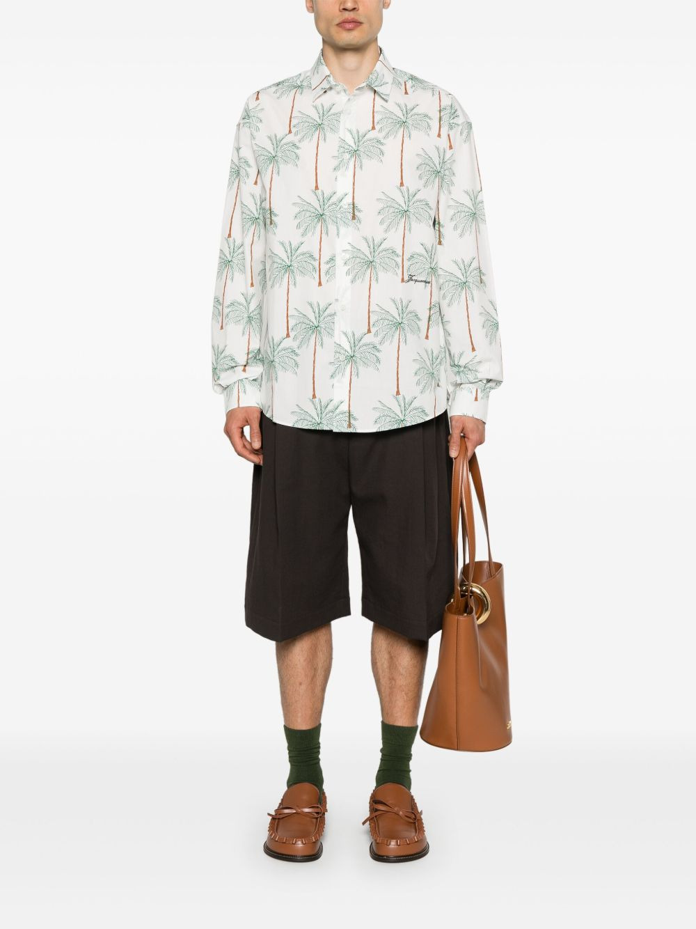 Jacquemus Men La Chemise Simon Shirt - 5