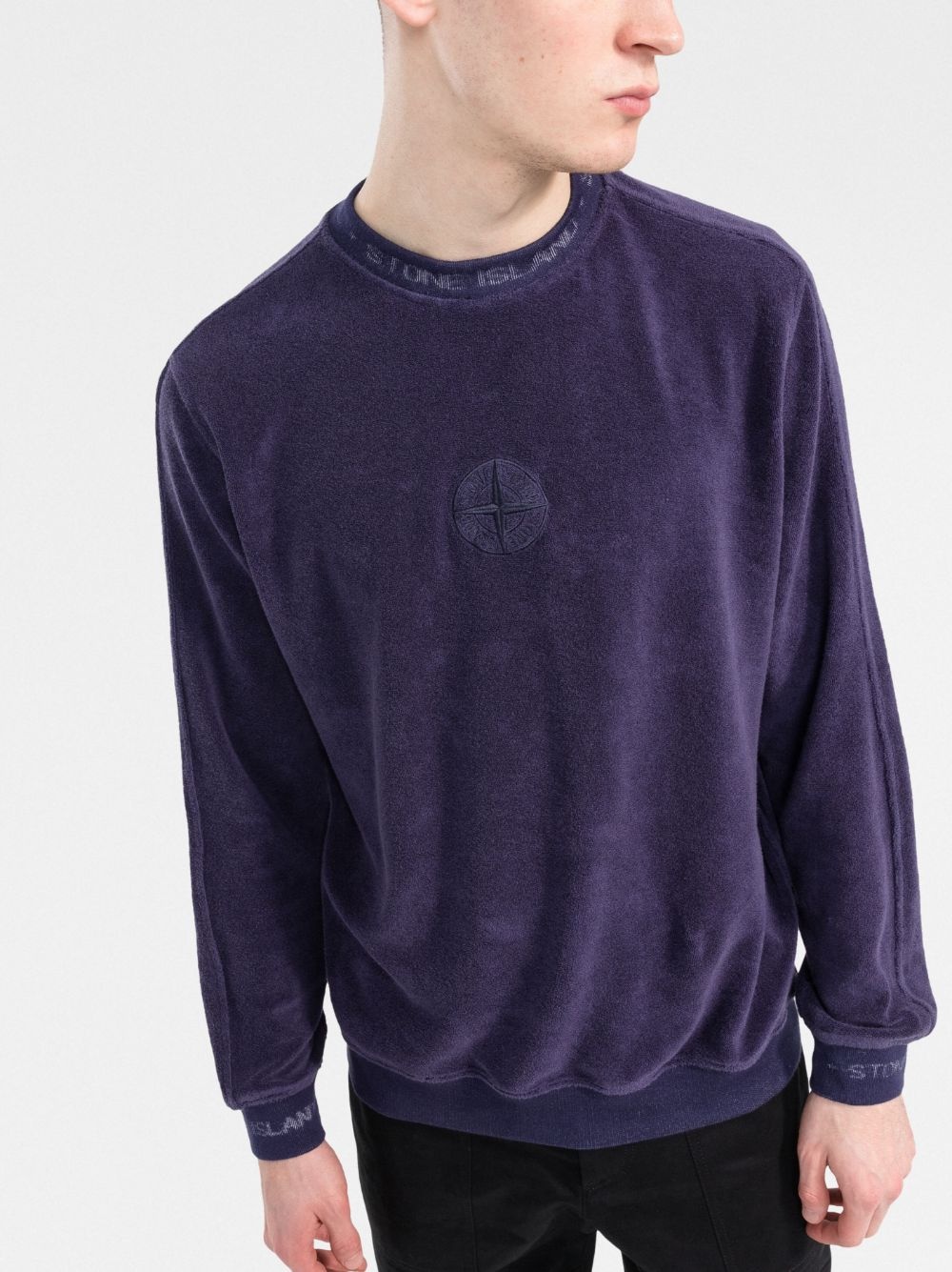 Compass-patch sweatshirt - 3