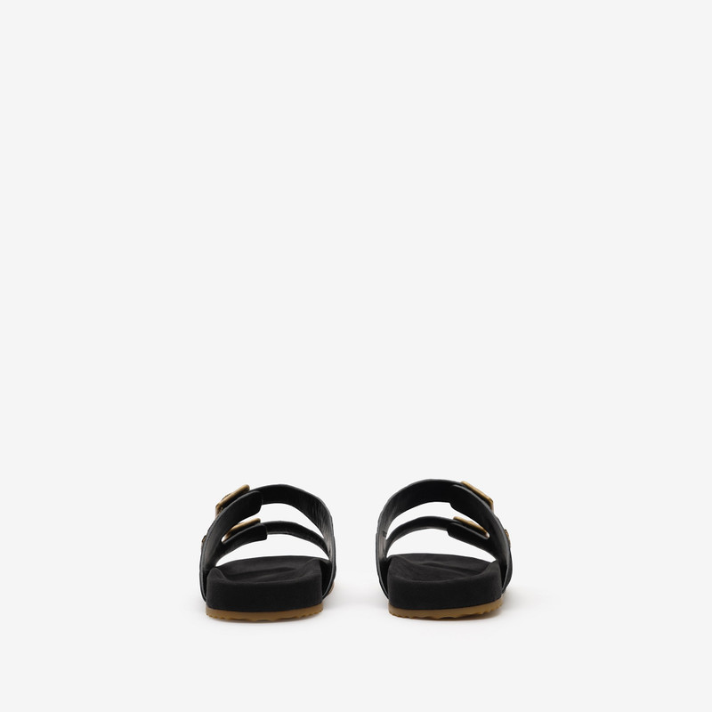 Check Suede Urchin Sandals 3