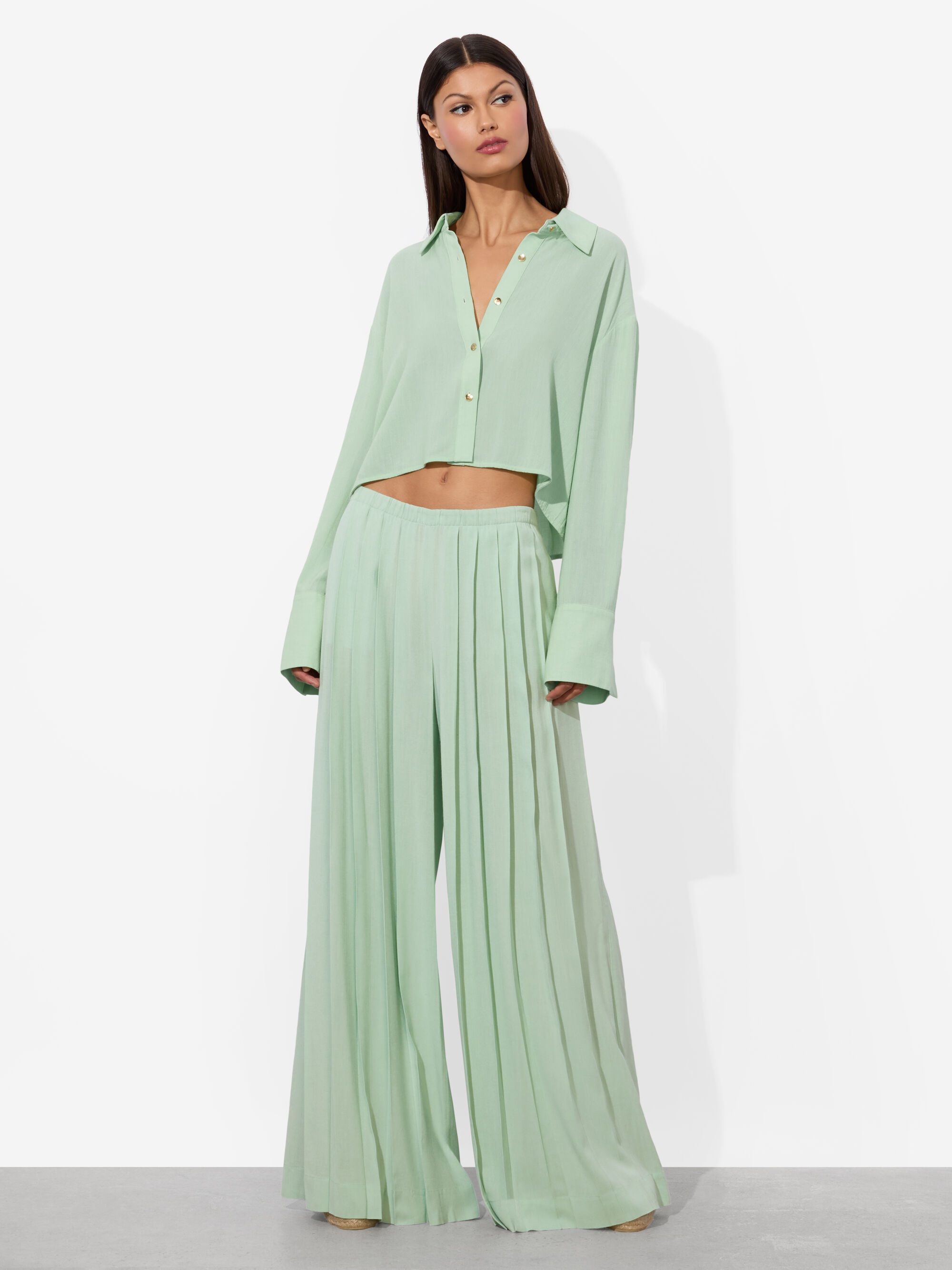 JENNA PLEATED PULL ON PANT - 2