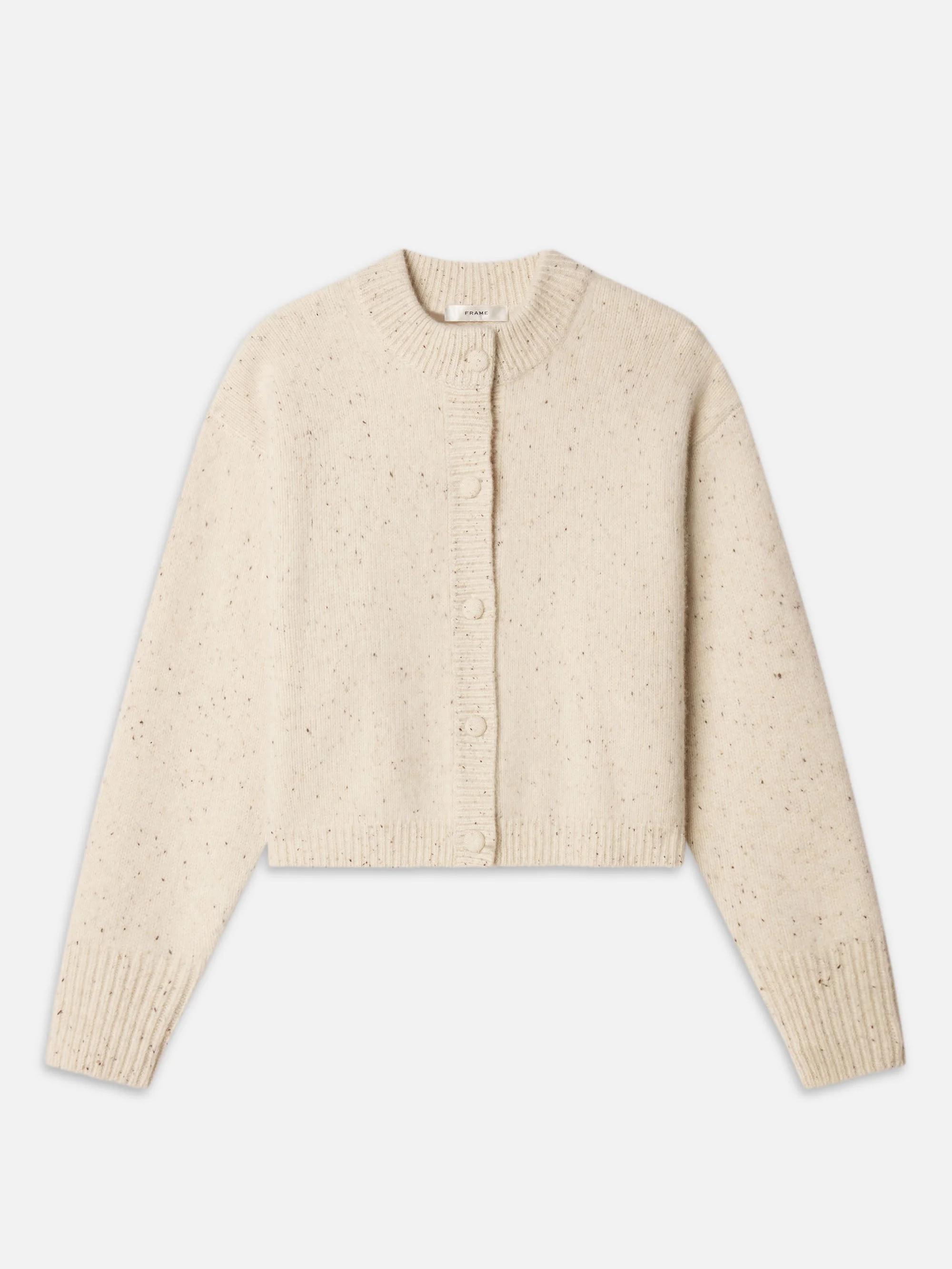 The Cashmere Fleck Cardi - 1