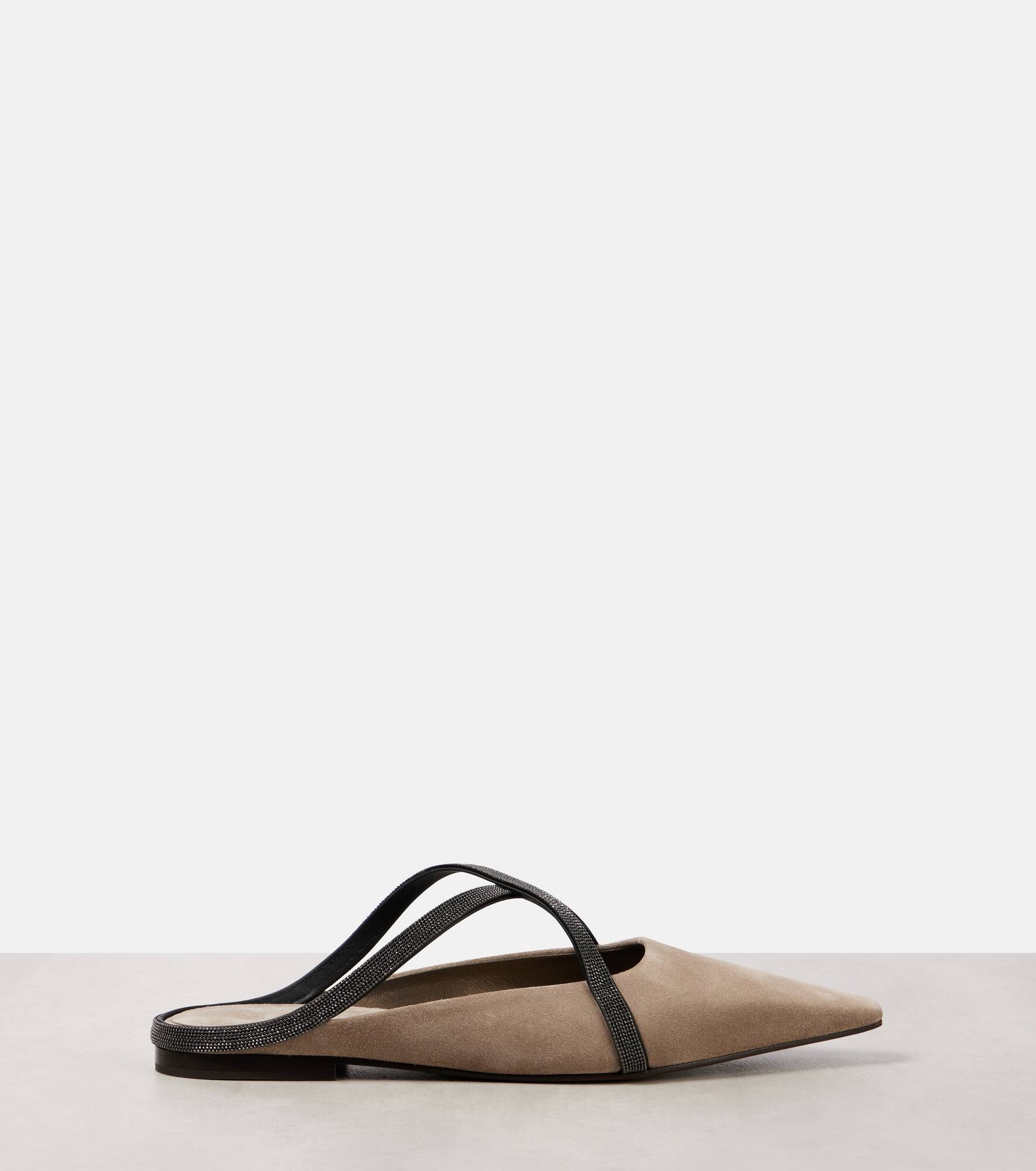 Monili suede mules - 4