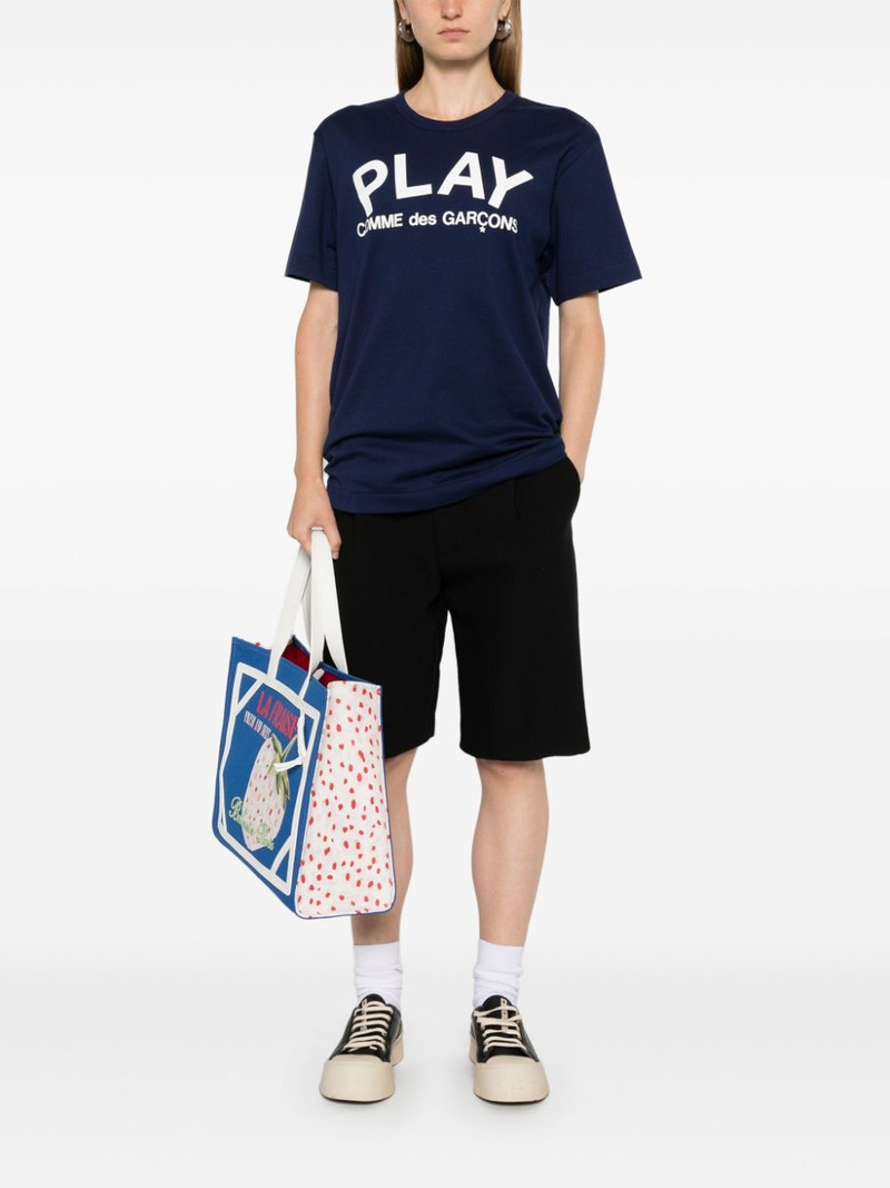 Comme des Garçons PLAY logo-print T-shirt outlook