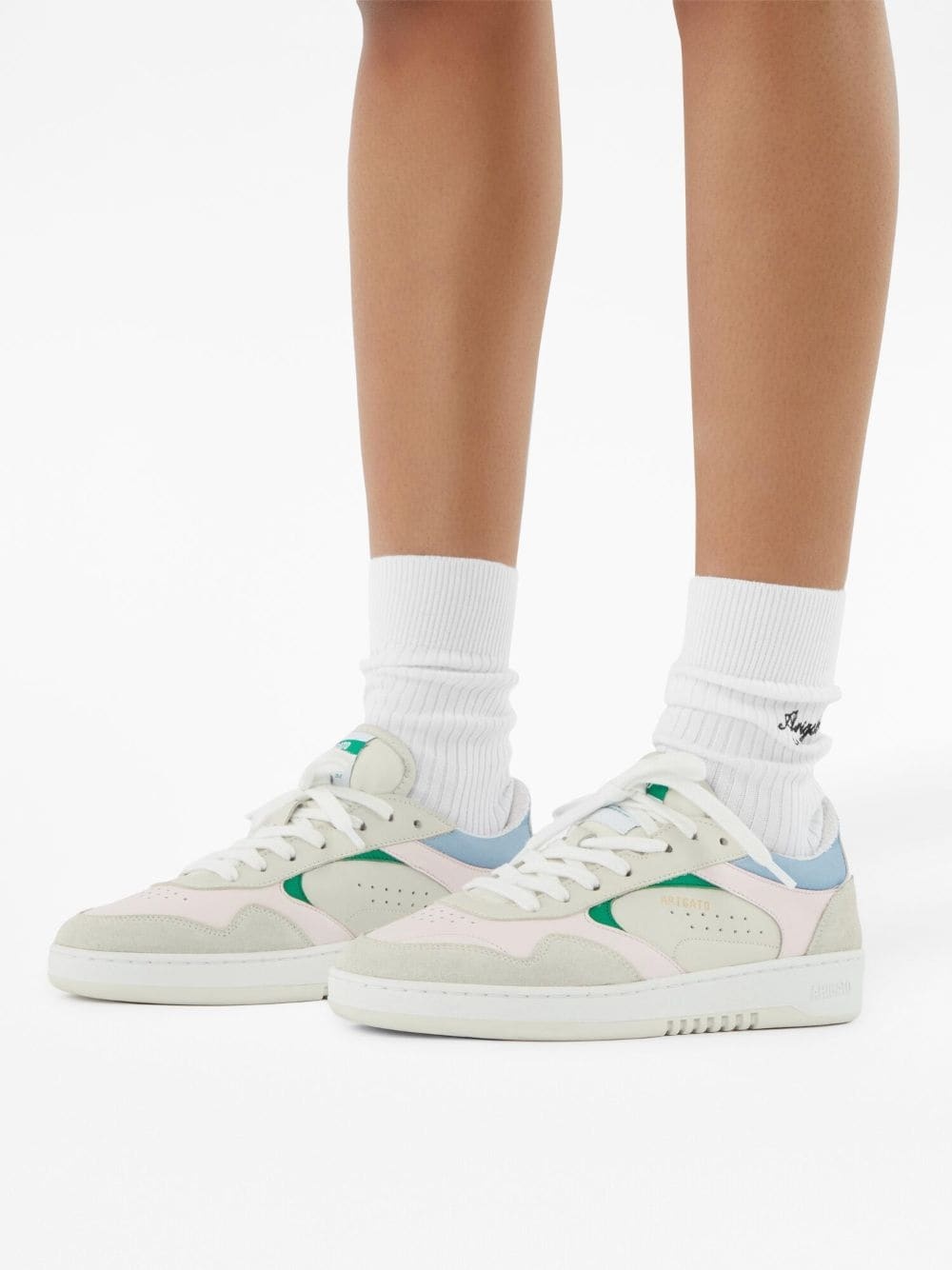 Arlo panelled low-top sneakers - 6
