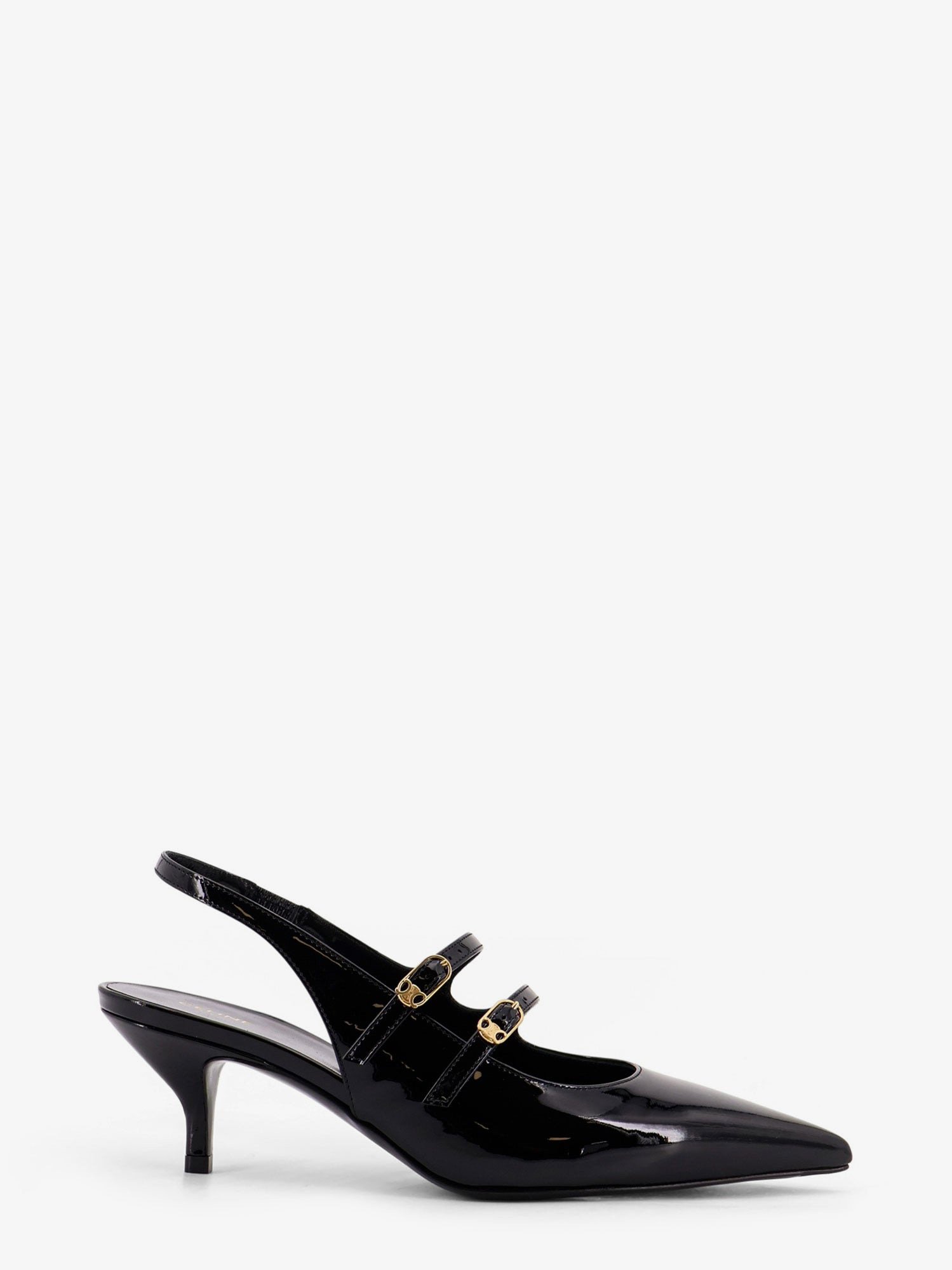 Celine Celine Judy Patent Leather Slingback Pumps - 1