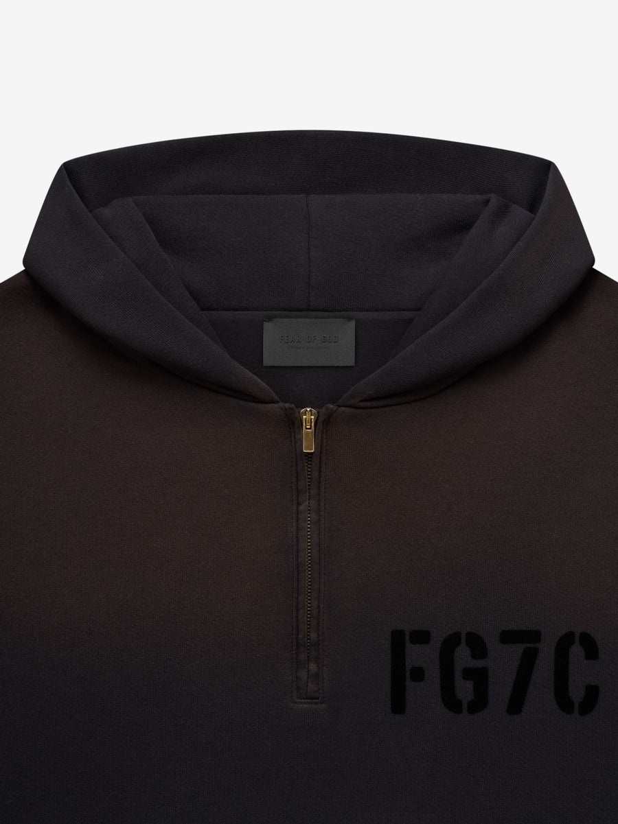 Long Sleeve Half Zip Hoodie - 3