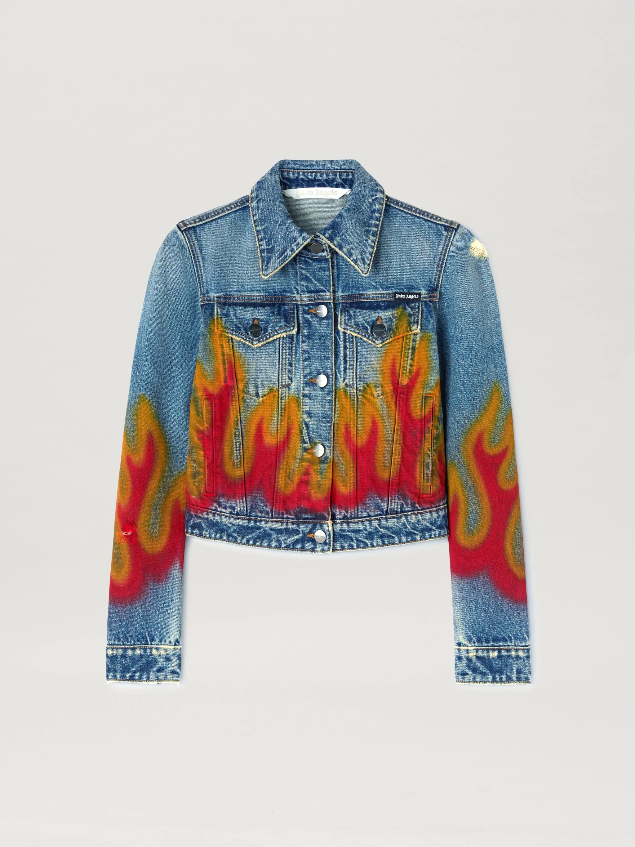 BURNING DENIM JACKET - 1