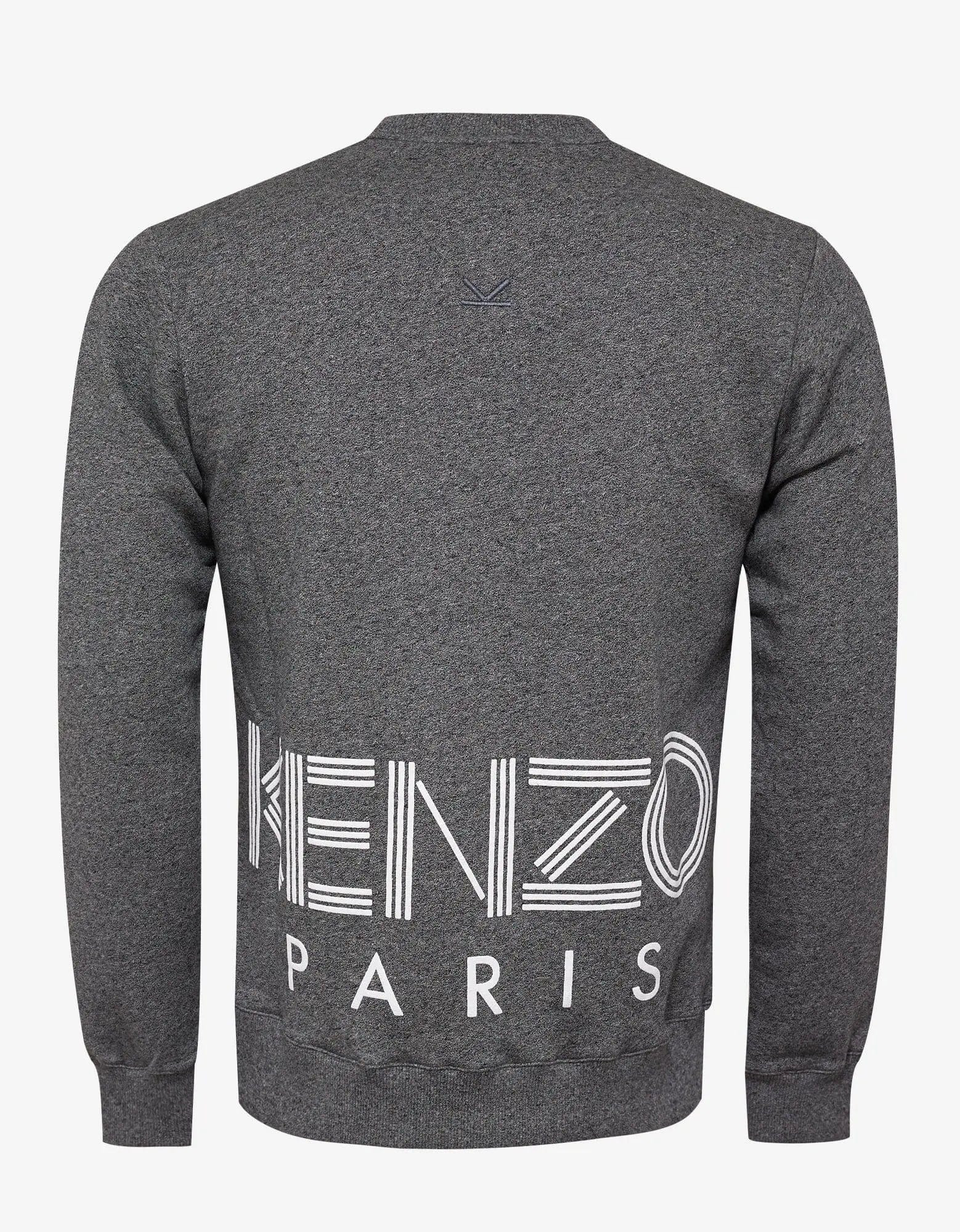 Kenzo Grey Rear Logo Print Sweatshirt - 2