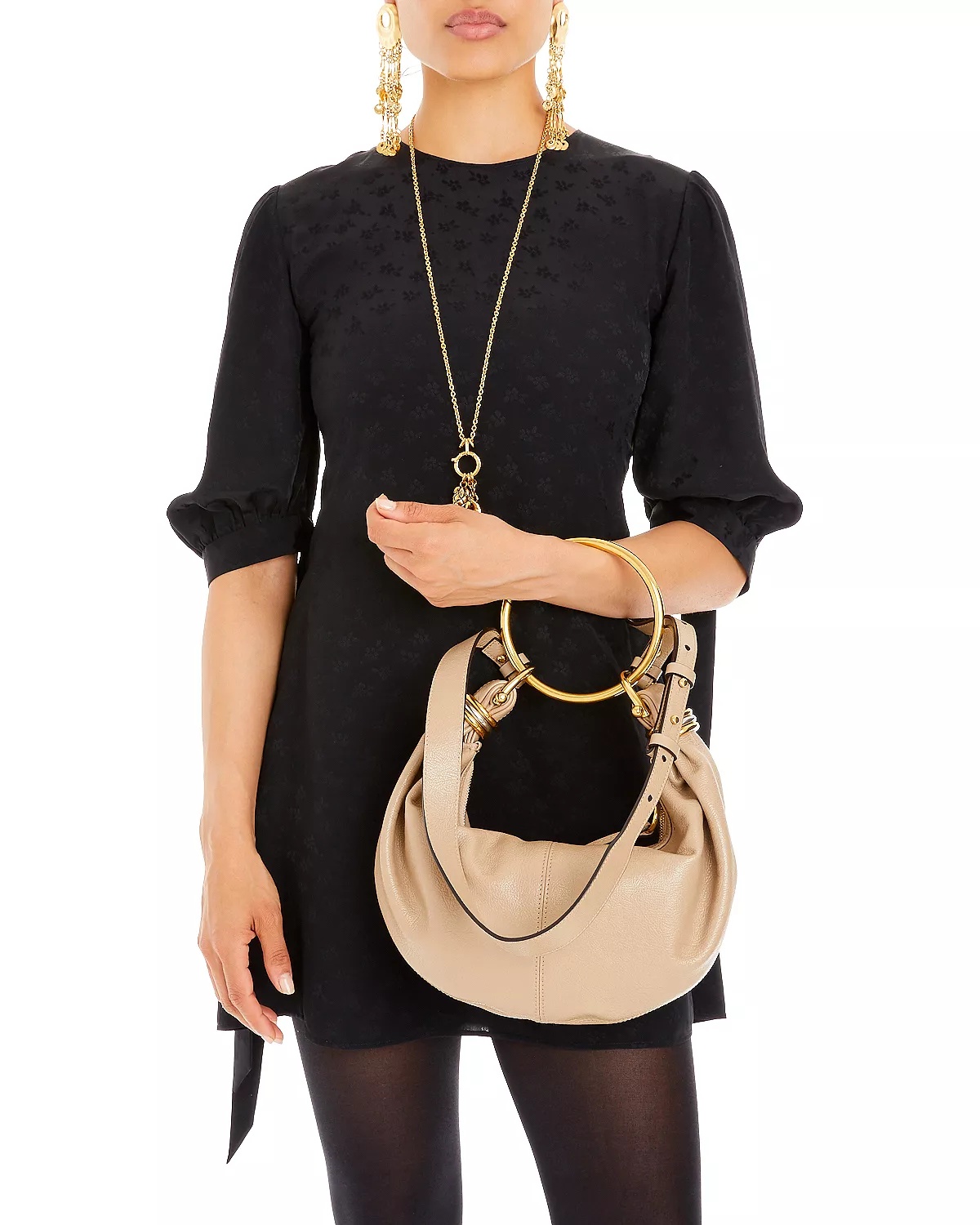 Small Bracelet Hobo Bag - 2