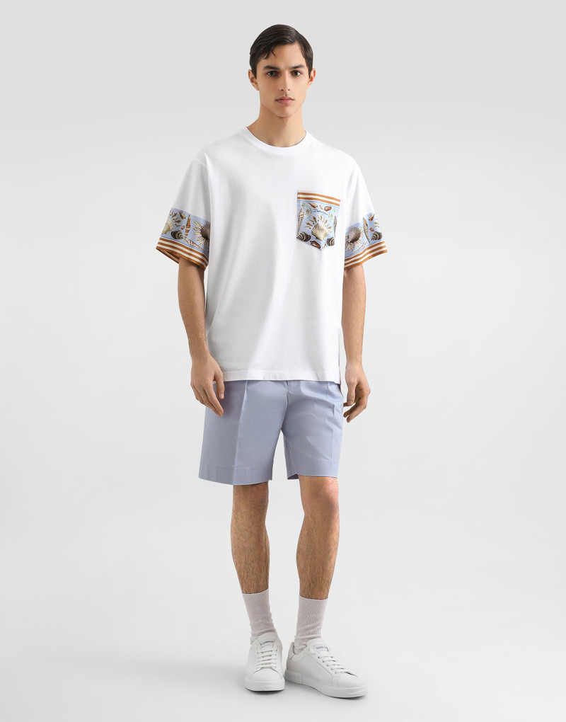 Dolce & Gabbana jersey t-shirt with print outlook