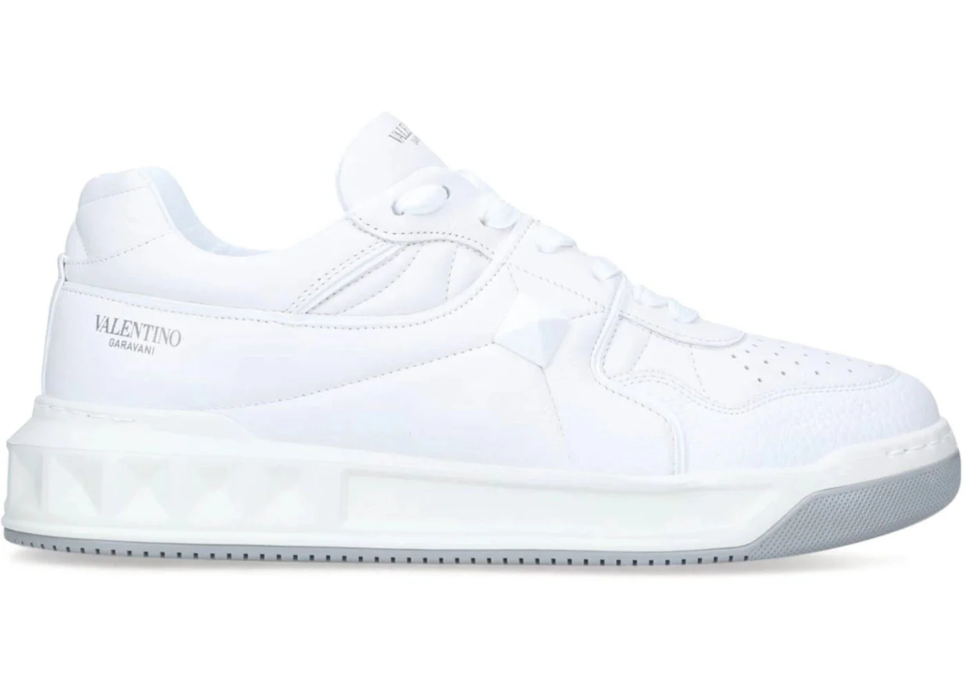 Valentino One Stud XL White Grey - 1