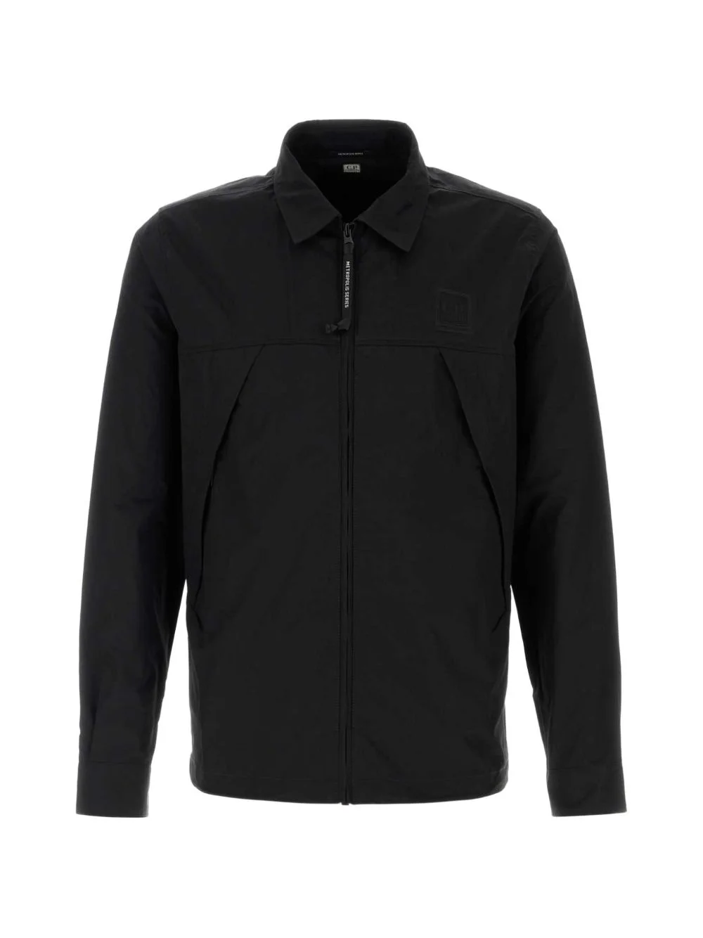 Metropolis gabardine shirt jacket - 1