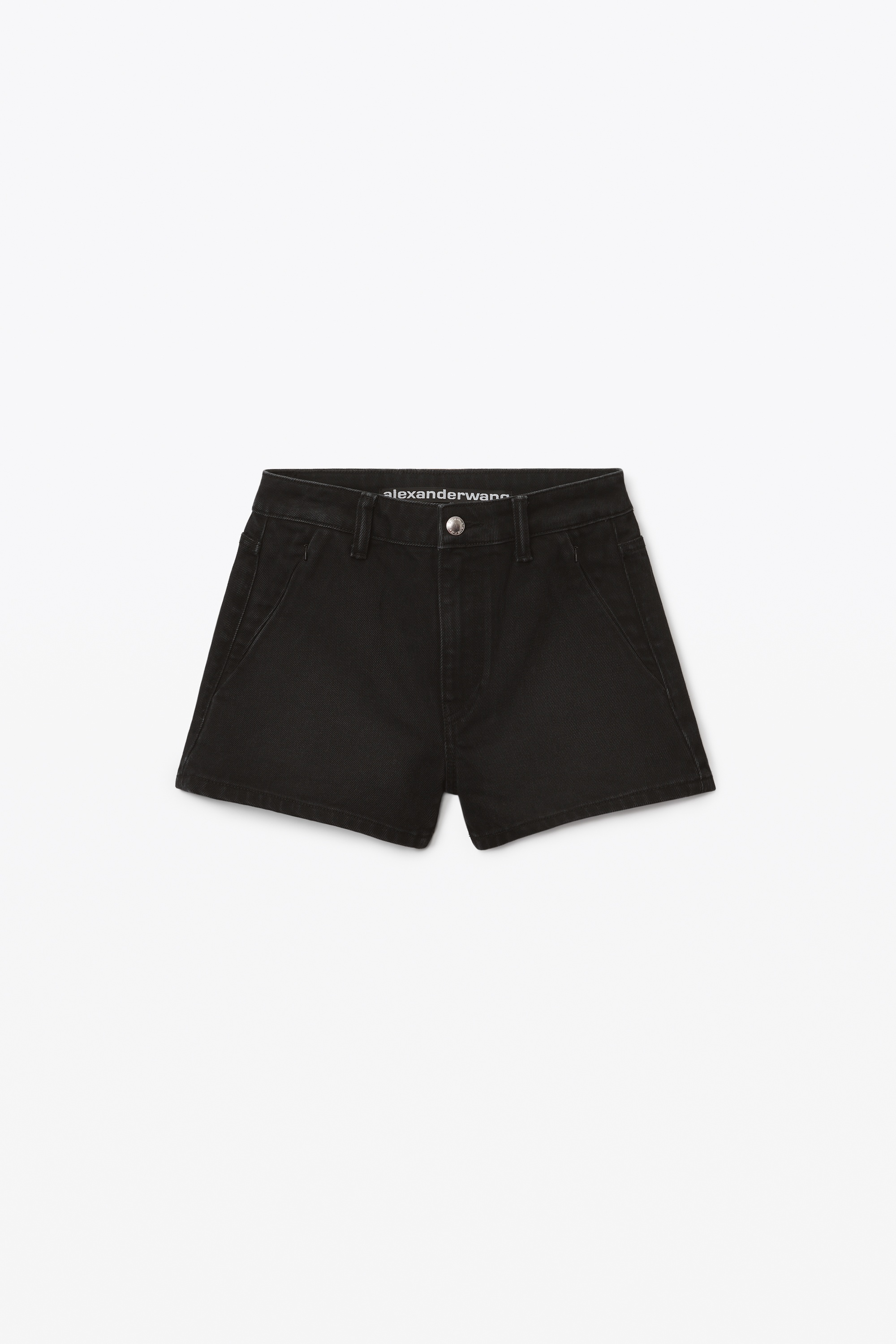 SHORTY HIGH-RISE SHORT IN DENIM - 1