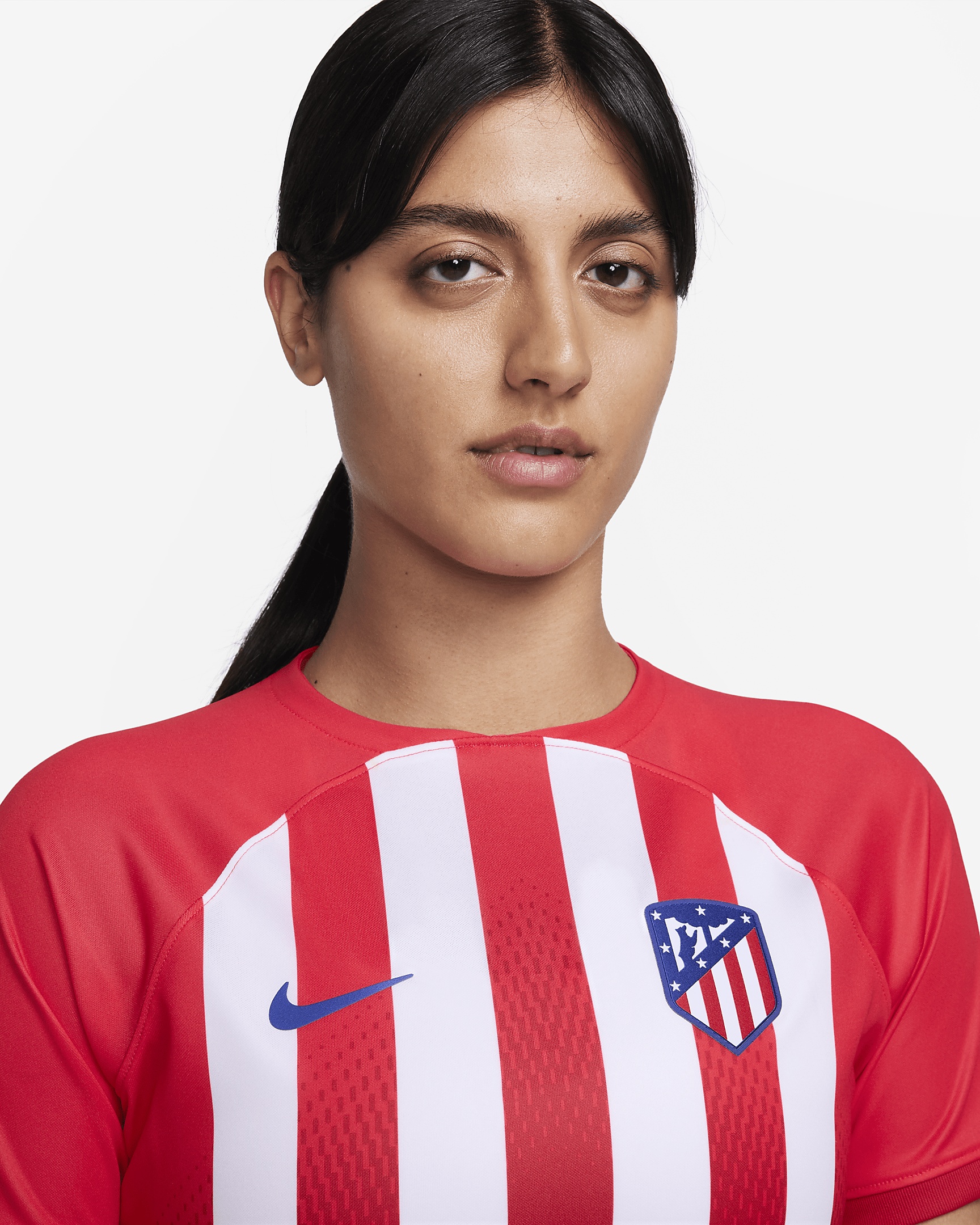 Atlético Madrid 2023/24 Stadium Home Nike Women's Dri-FIT Soccer Jersey - 3