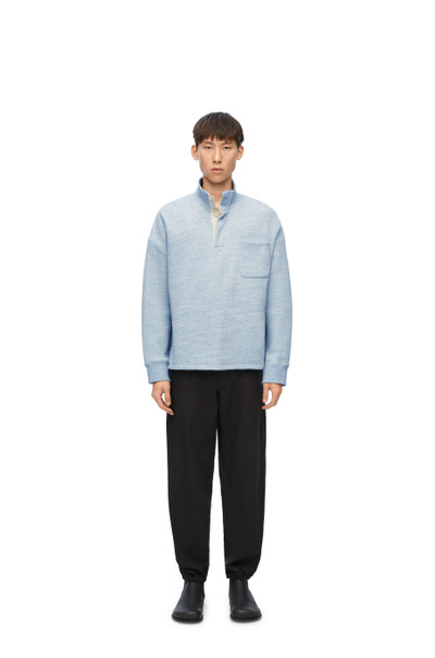 Loewe High neck sweatshirt in cotton outlook