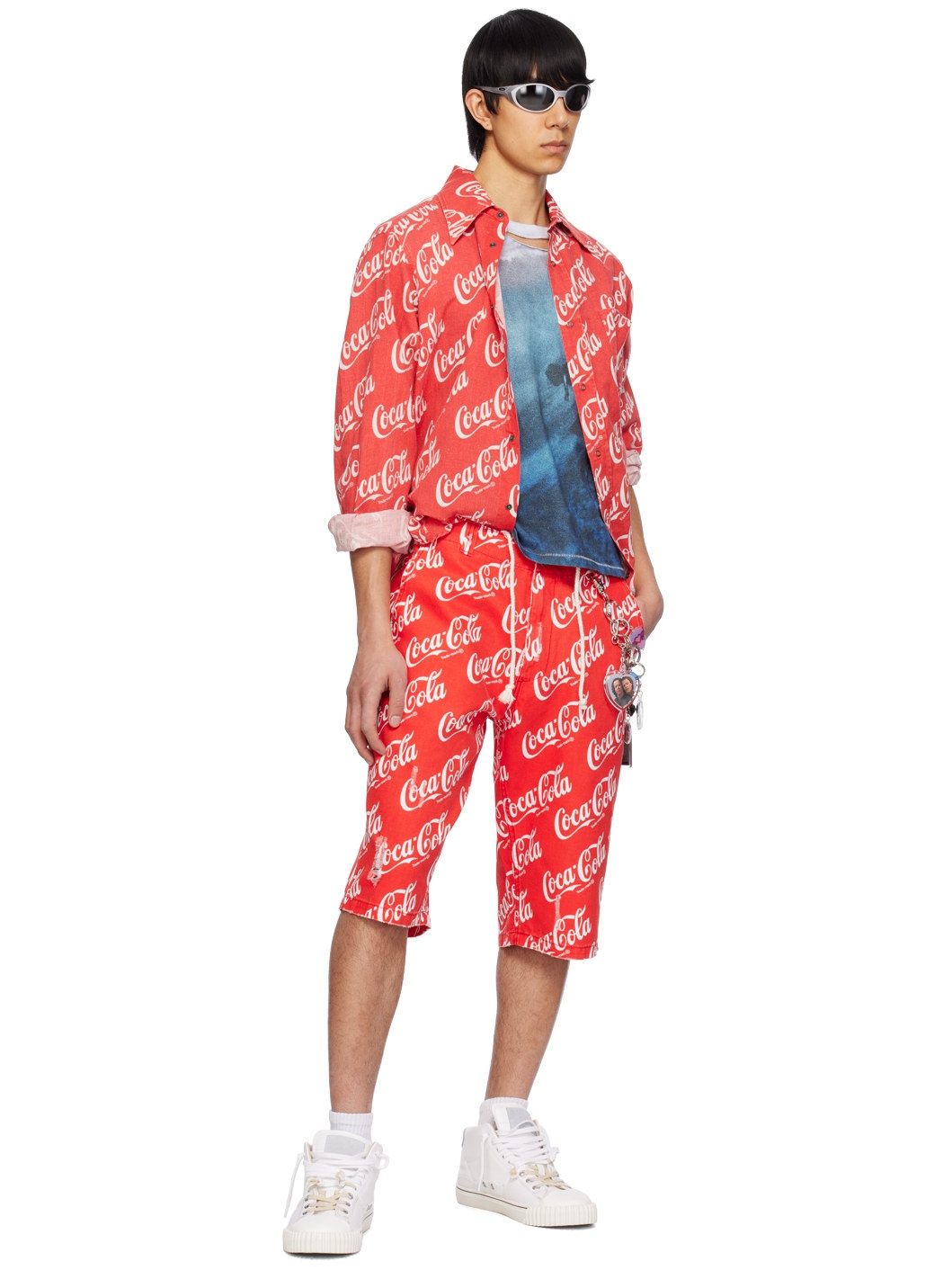 Red Printed Shirt - 5