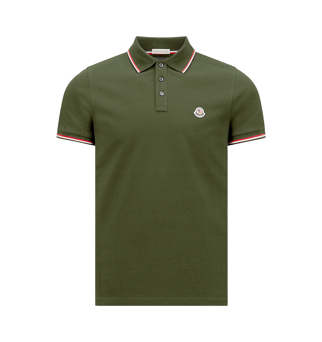 TRICOLOR COTTON POLO SHIRT - 1