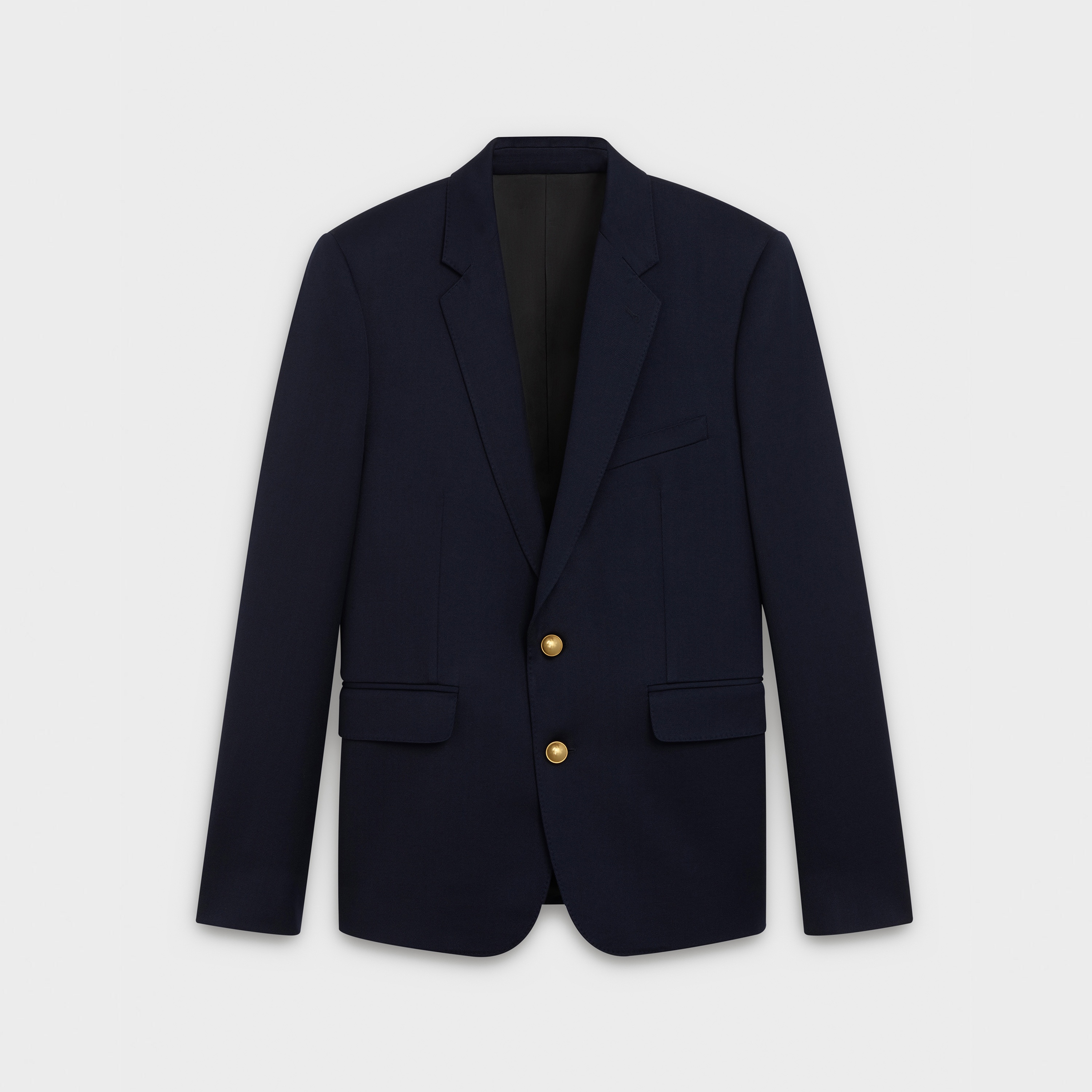 SHORT JACKET IN OFFICER GABARDINE - 1