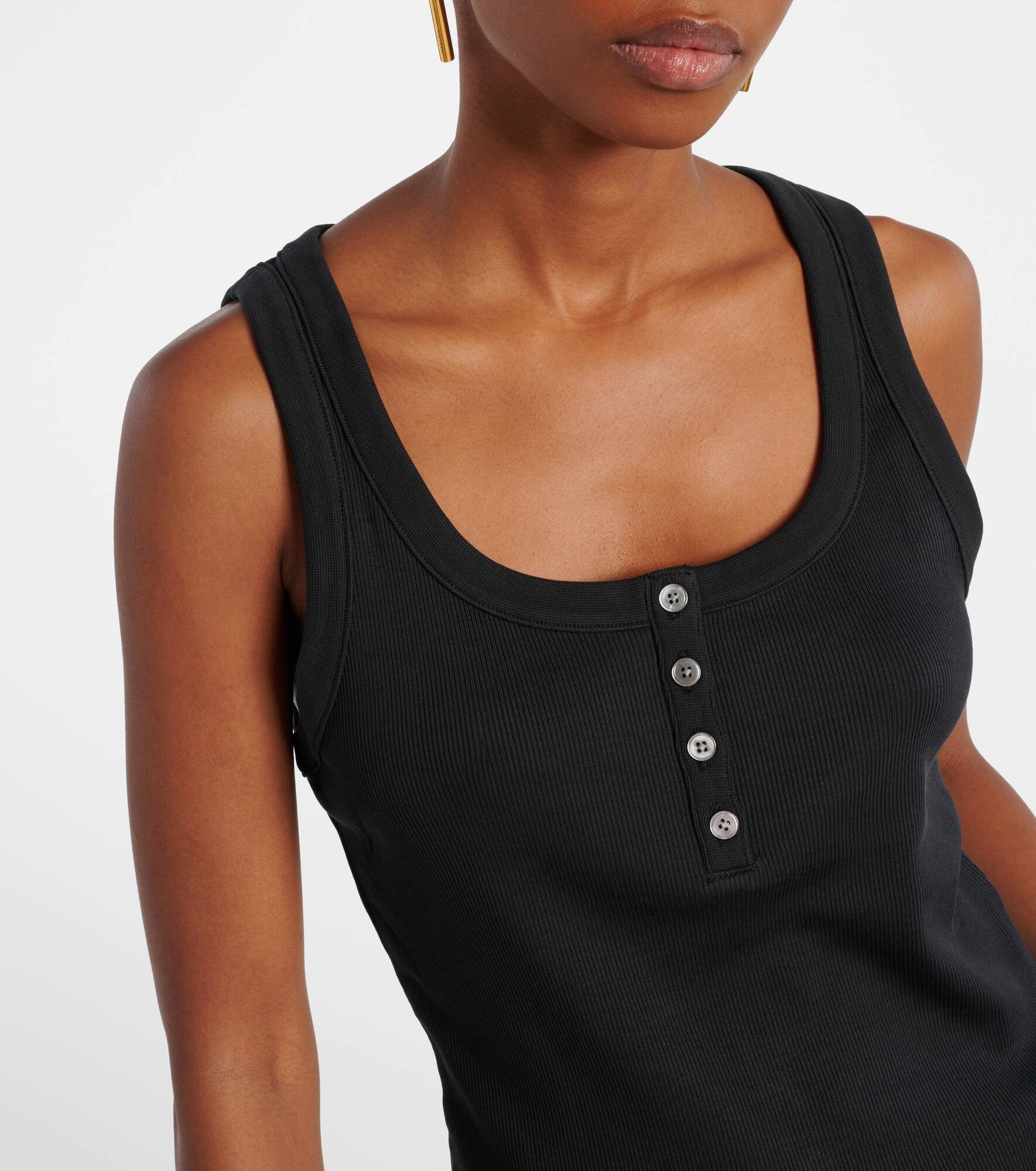 Abbott cotton-blend tank top - 4