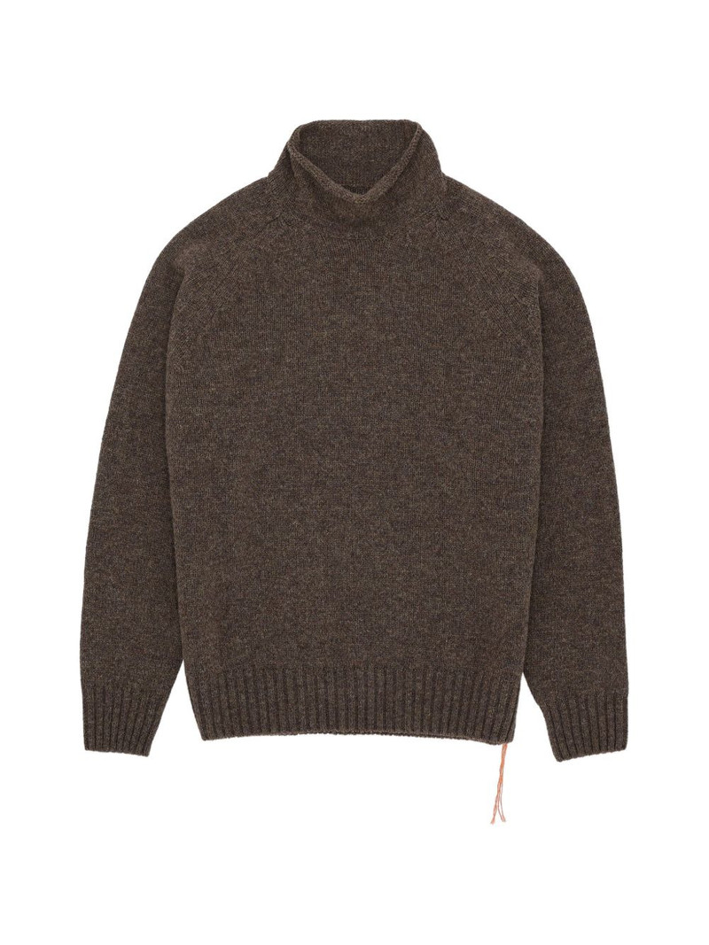 roll neck stitch sweater 1