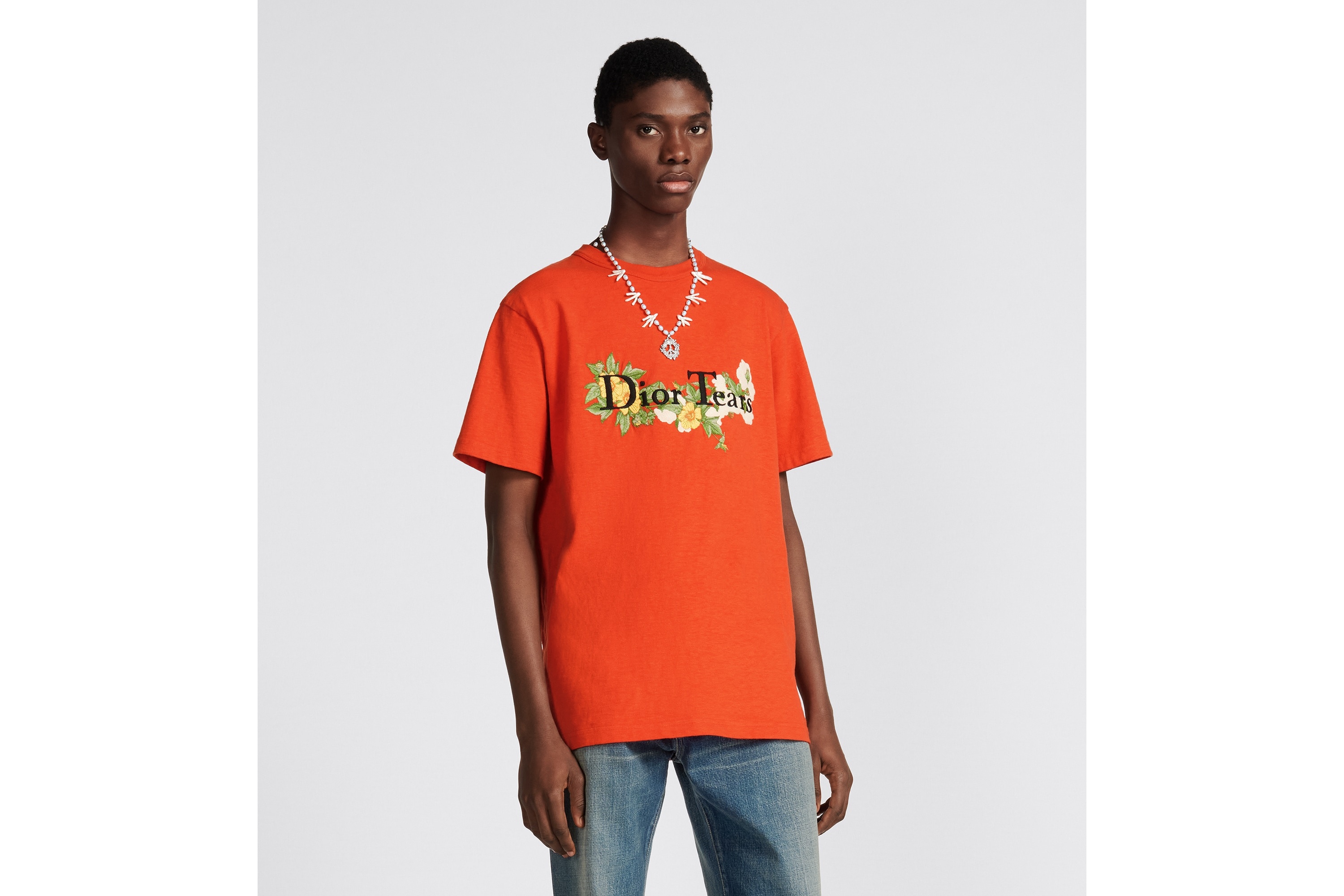 Relaxed-Fit DIOR TEARS T-Shirt - 4
