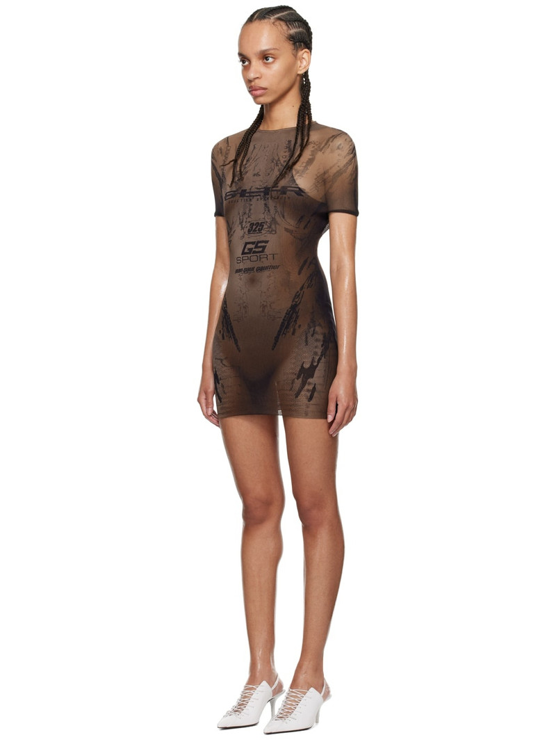 Jean Paul Gaultier Brown Shayne Oliver Edition 'GS Sport' Maxi Dress outlook