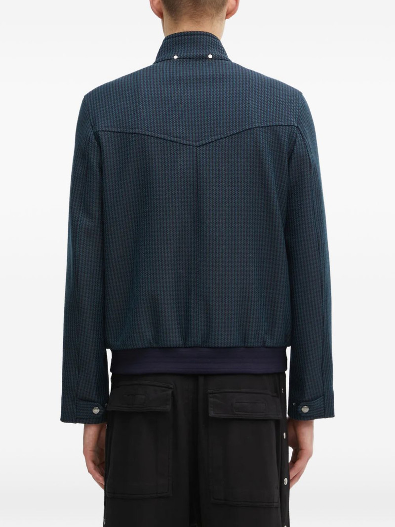 houndstooth zip jacket 3