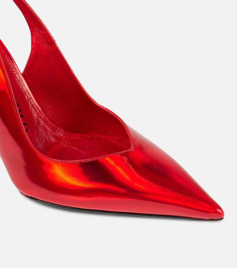 Cheope leather slingback pumps 6