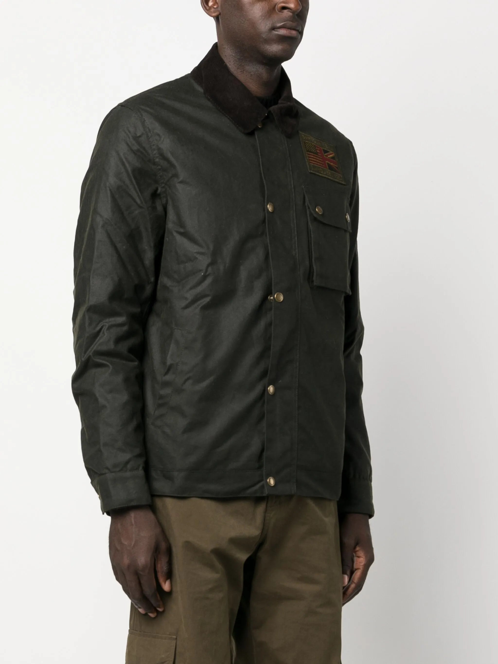 Barbour B.Intl Steve McQueen Wax Jacket - 4