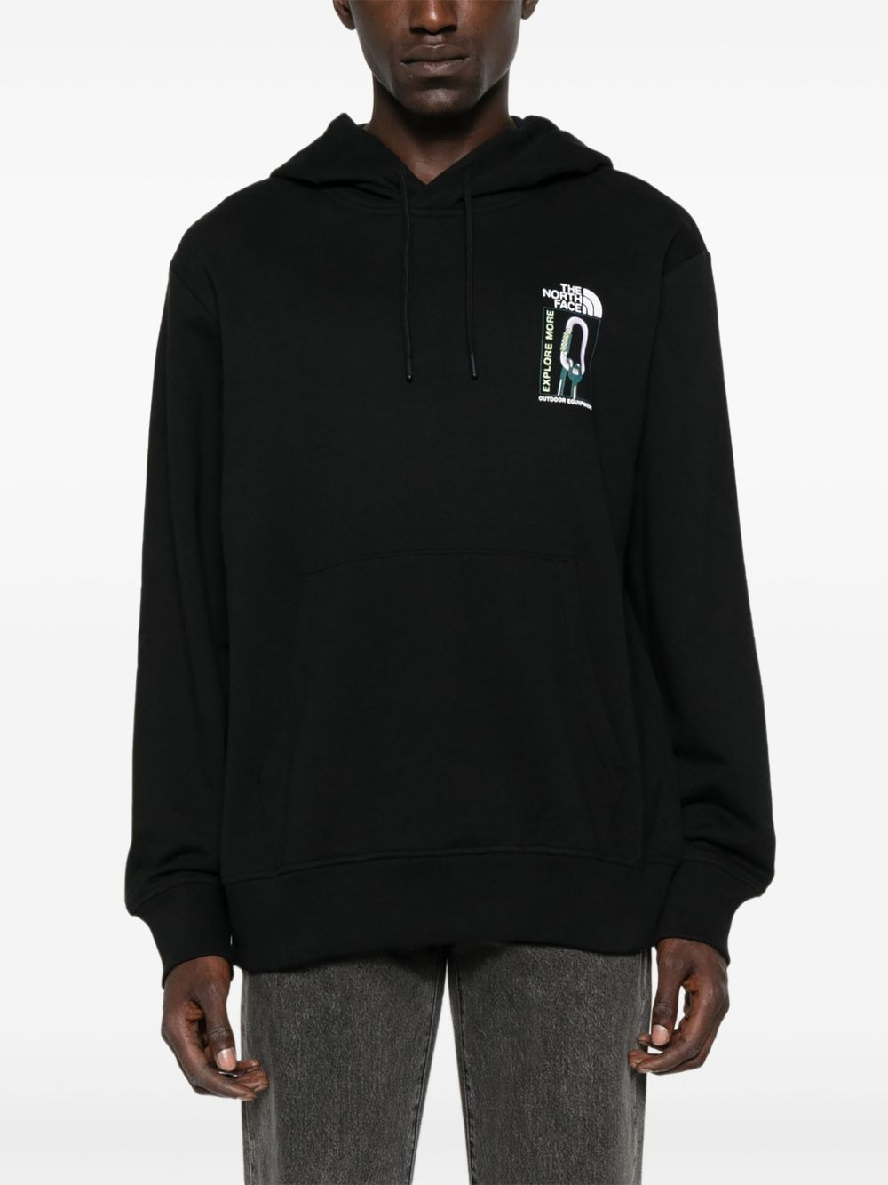 graphic-print hooded sweatshirt - 3