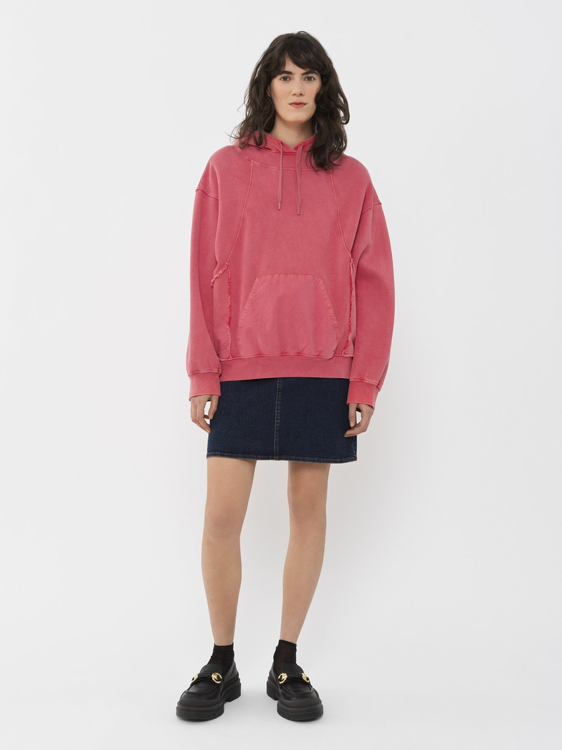 See by Chloé OVER-WASHED HOODED SWEATER outlook