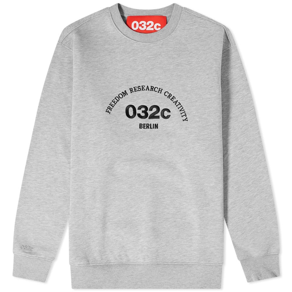 032c Embroidered Logo Crew Sweat - 1