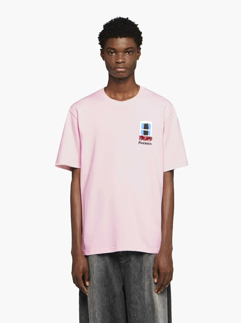 JW Anderson WINDOW' EMBROIDERED SHIRT outlook