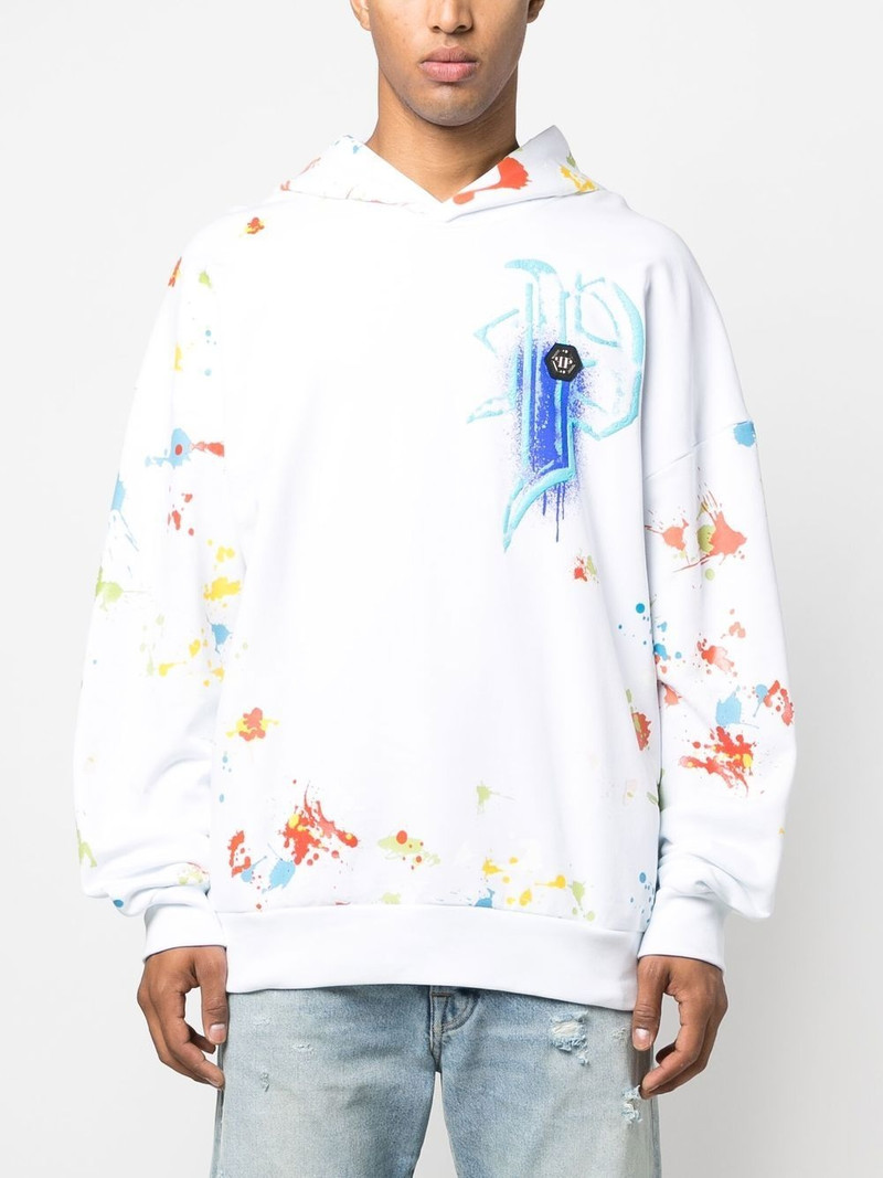 Dripping Skull hoodie 4